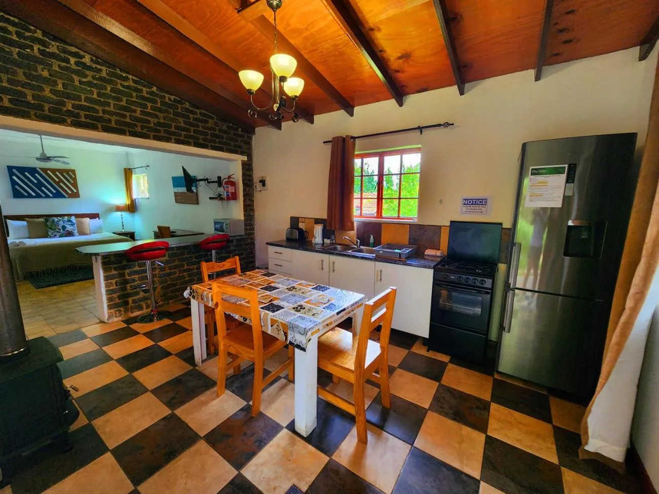 Dining area in Pine Valley