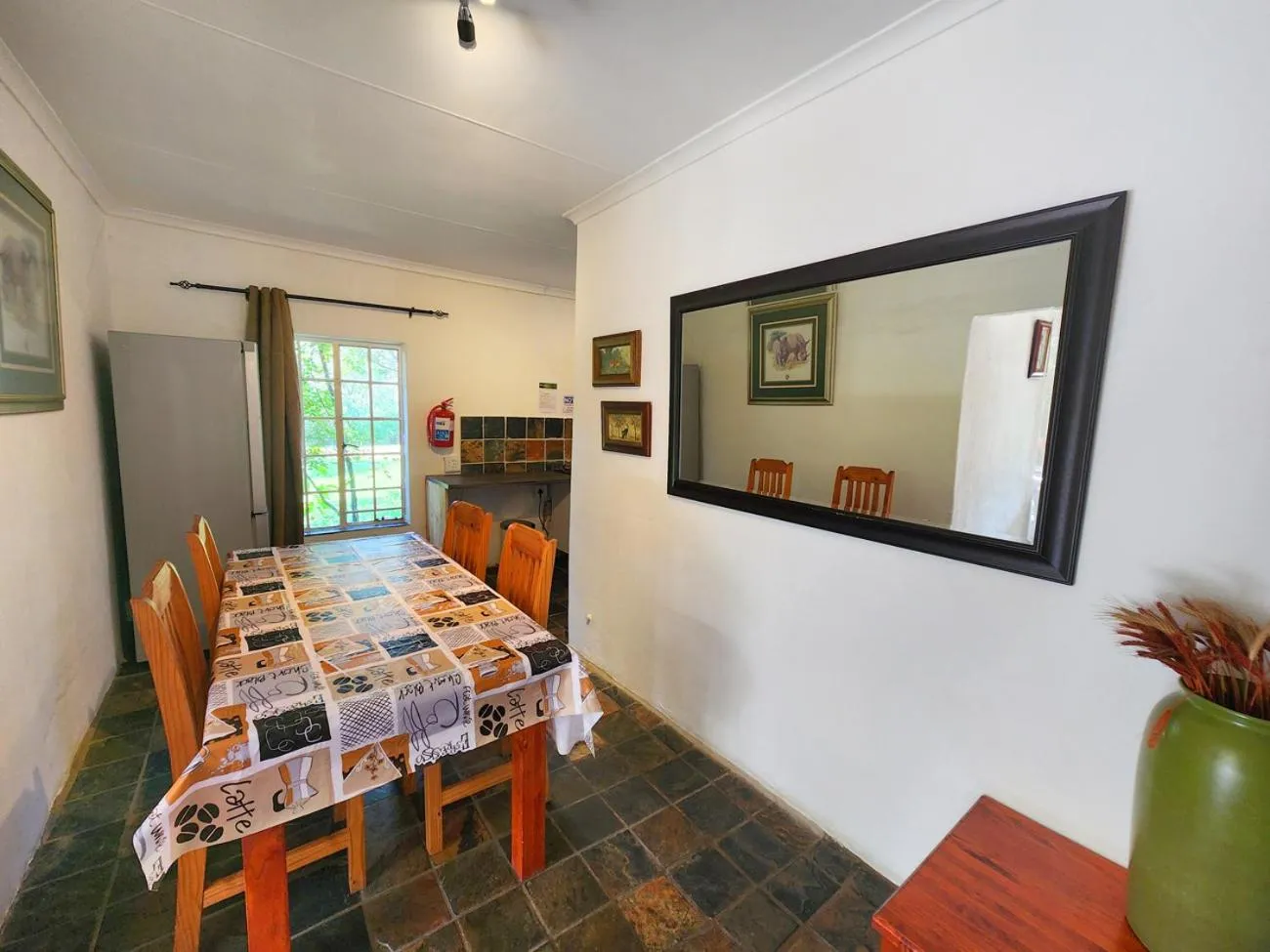 Dining area in Pine Valley