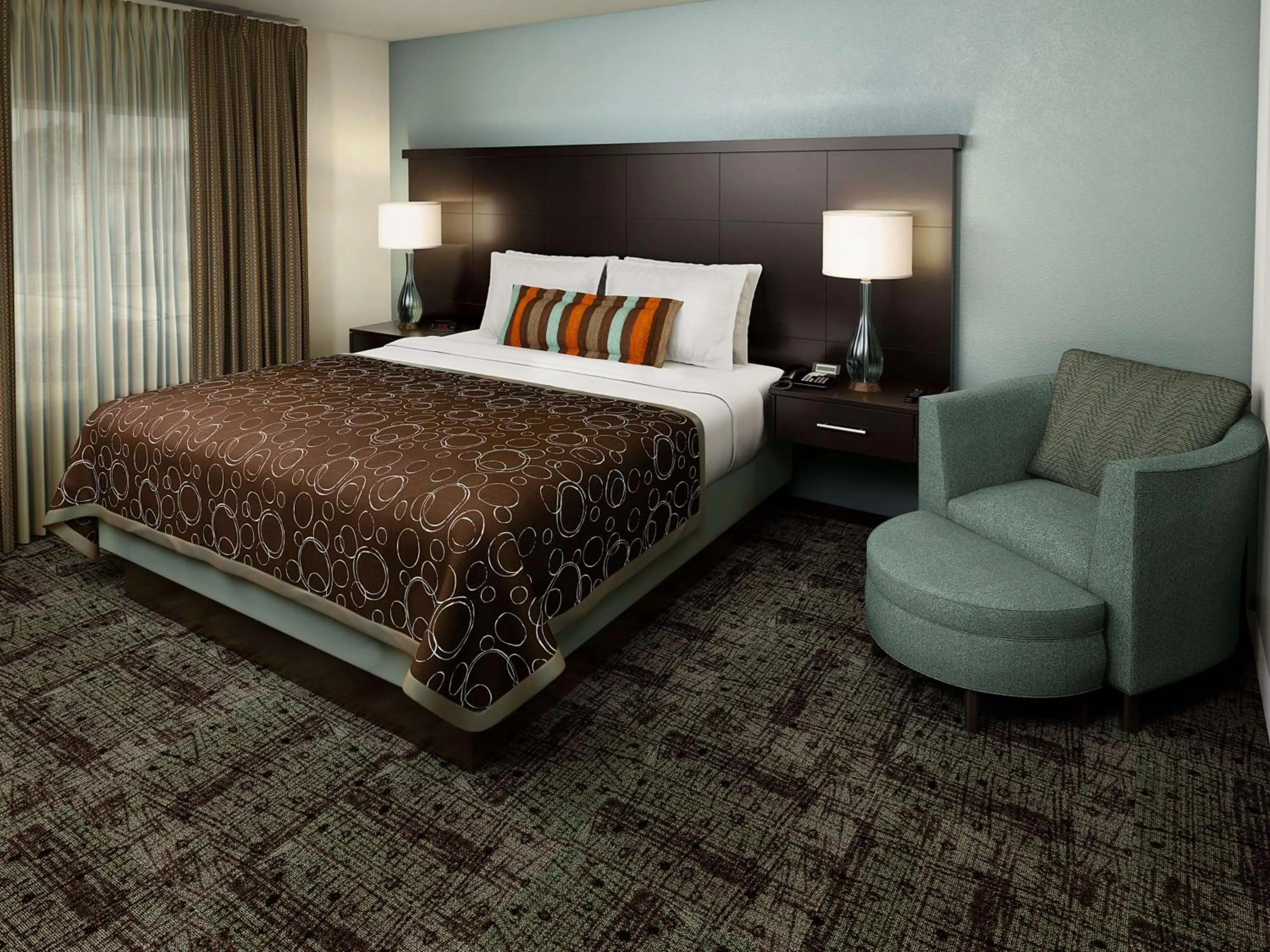 Photo of the whole room, Bed in Staybridge Suites Irving Las Colinas by IHG