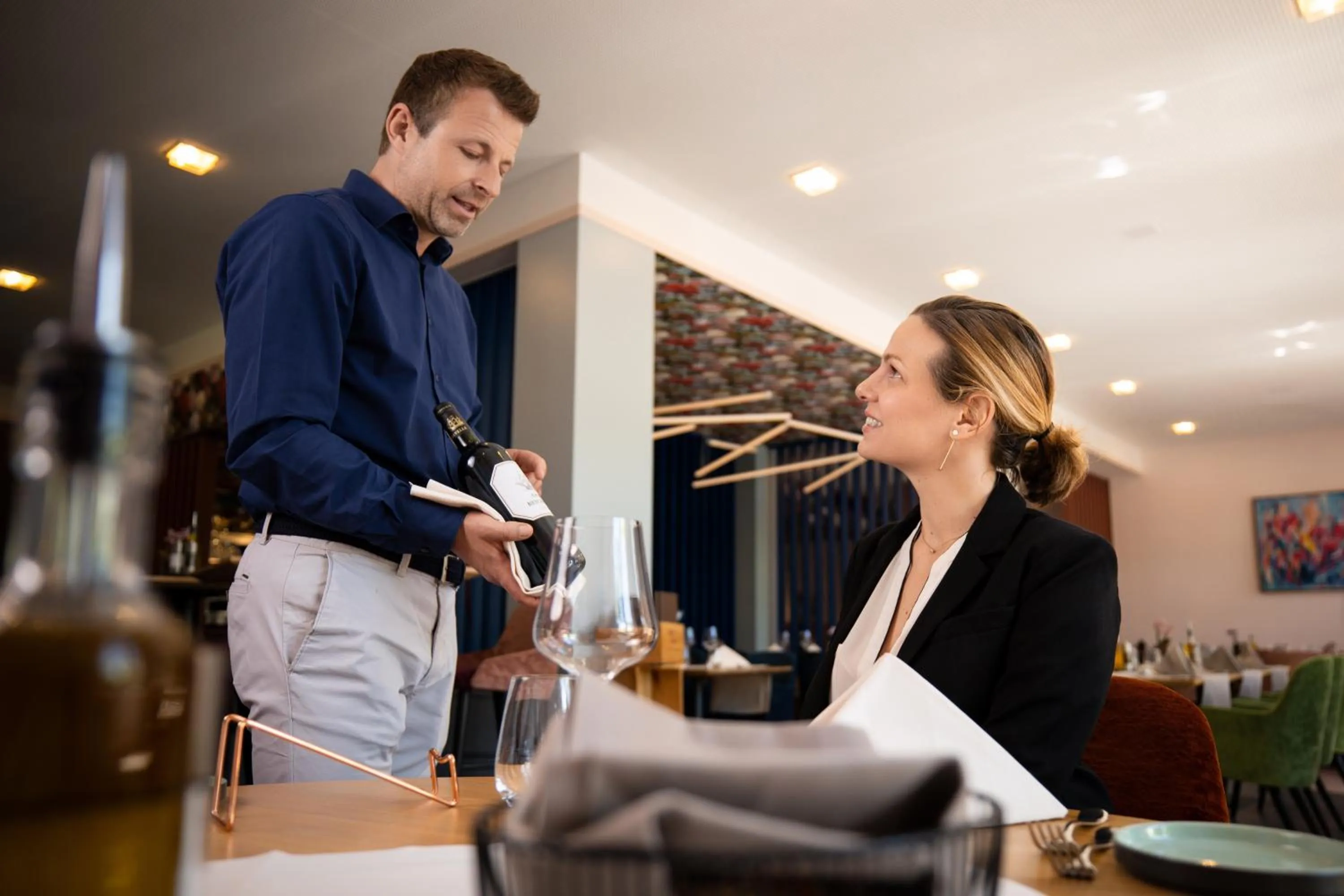 Staff in b-smart hotel Widnau