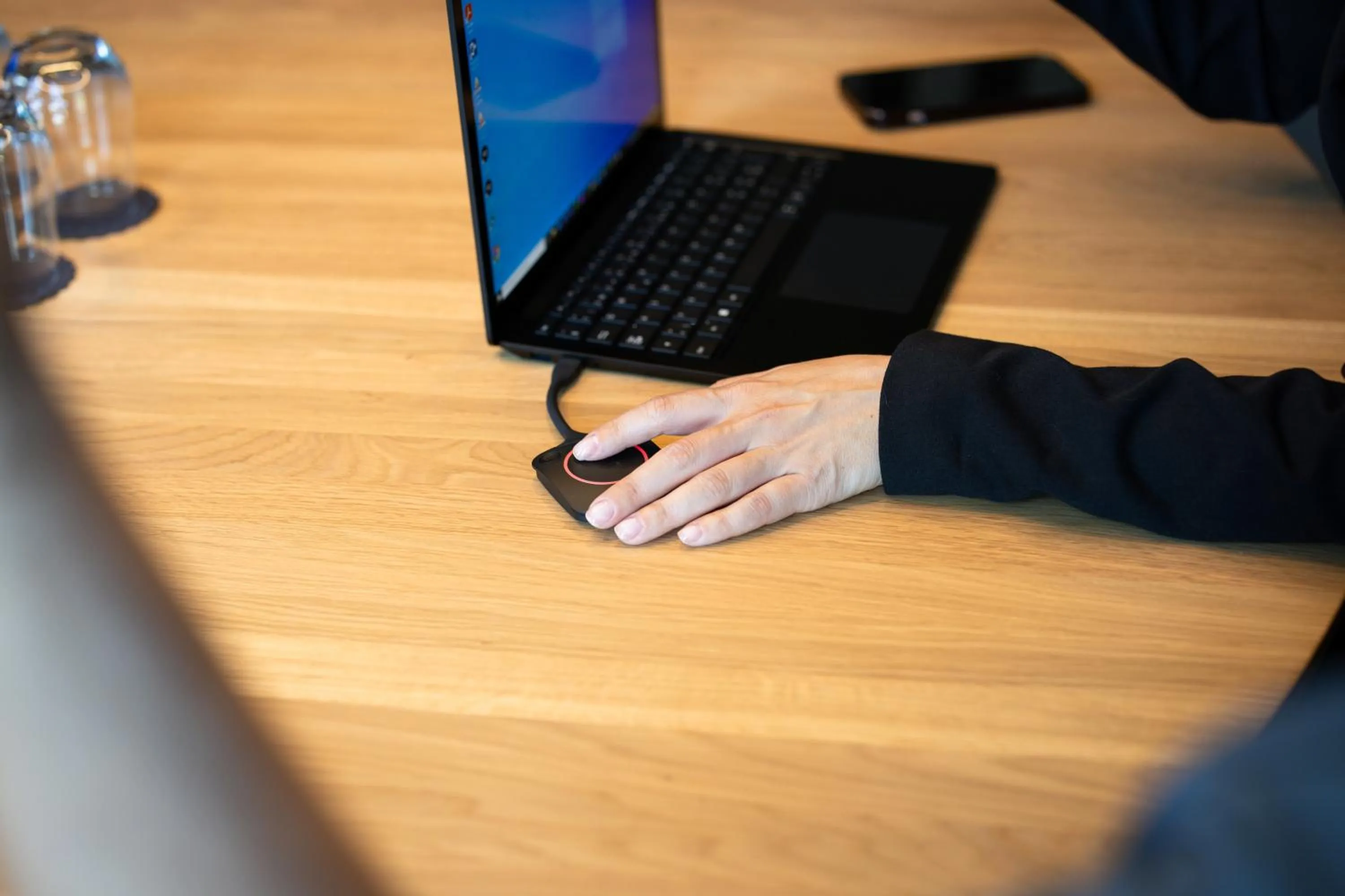 People in b-smart hotel Widnau