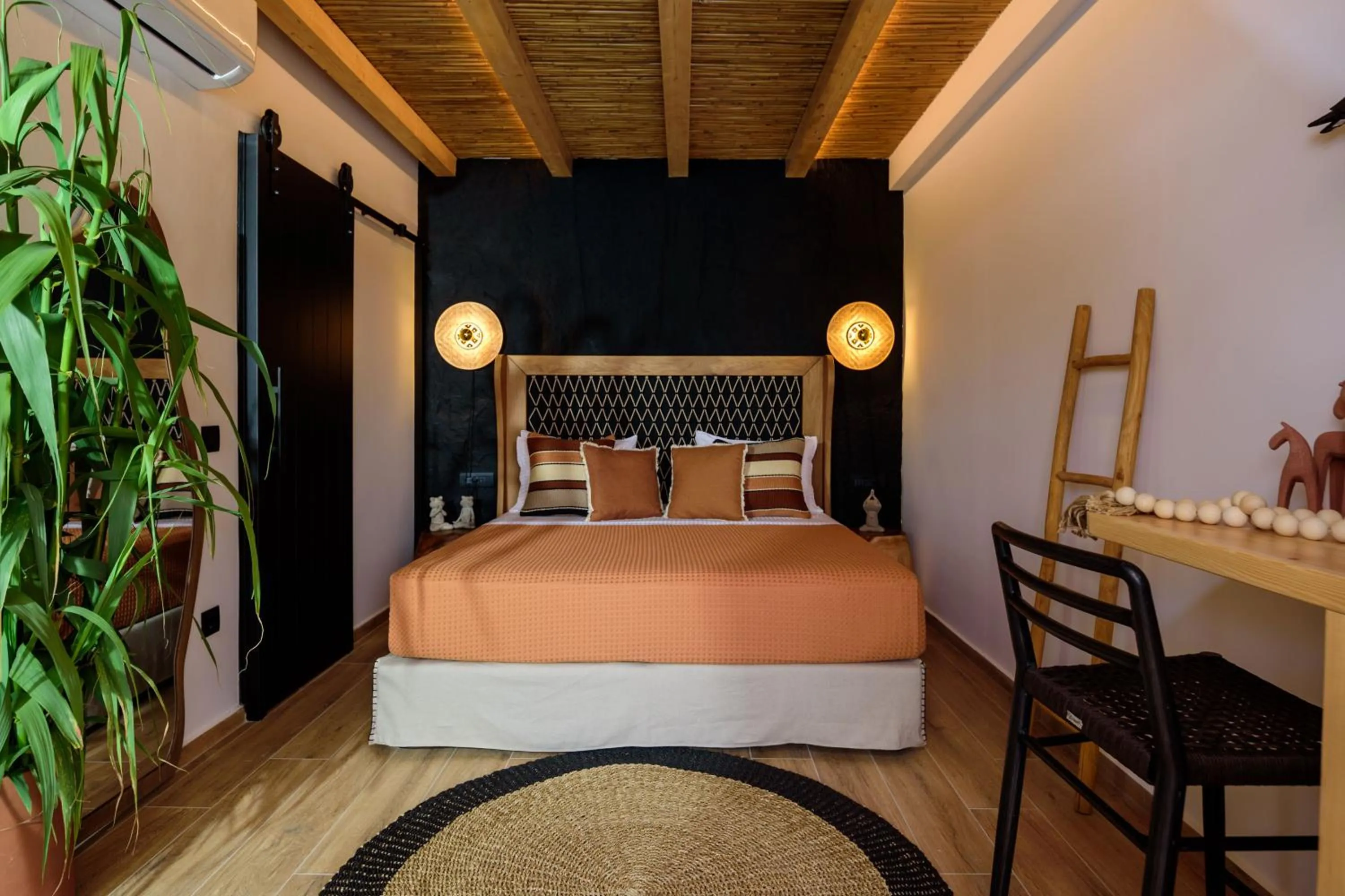 Bedroom, Bed in Olive Mykonos Villas