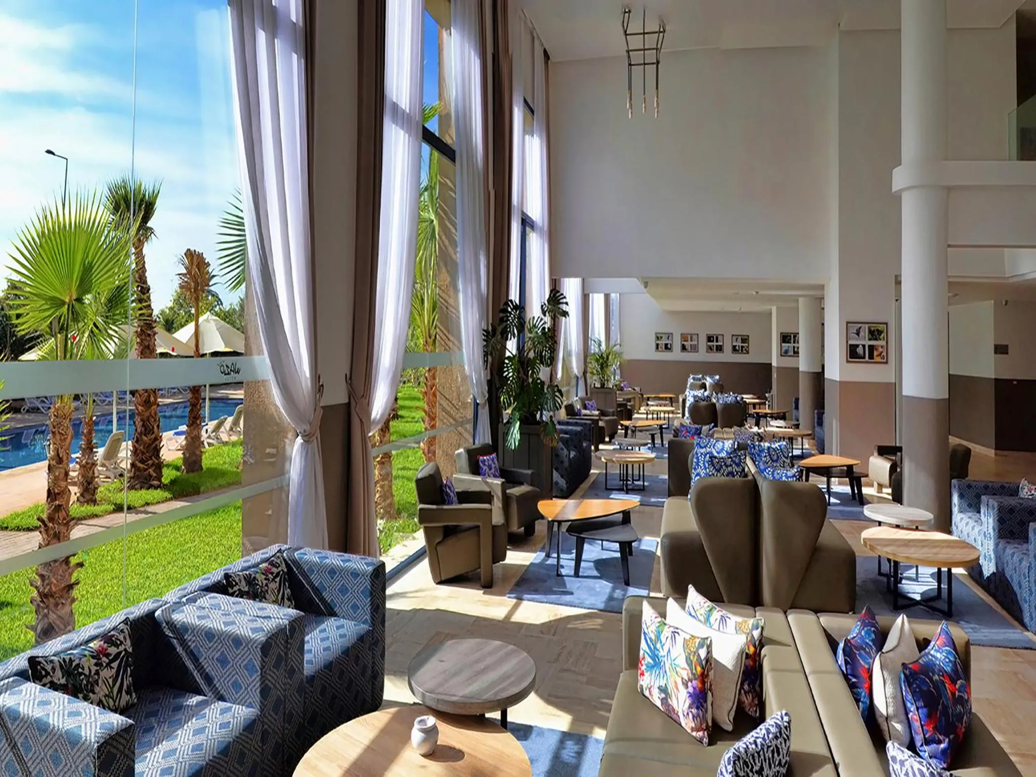 Lobby or reception in Wazo Hotel