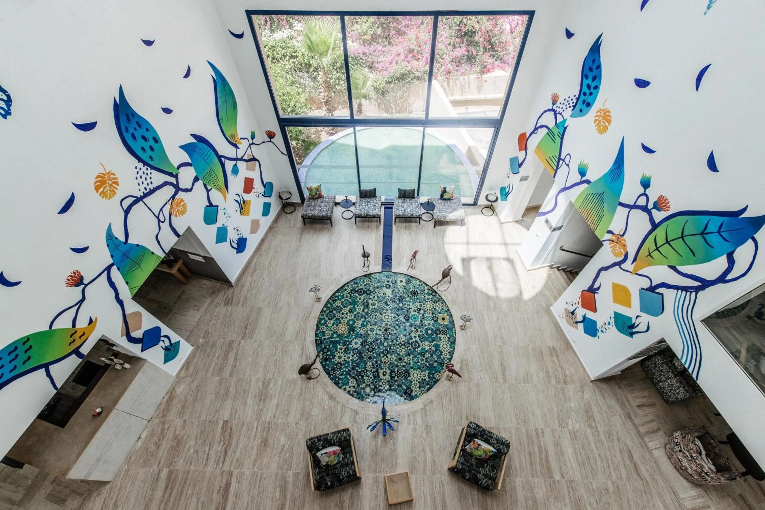 Lobby or reception in Wazo Hotel