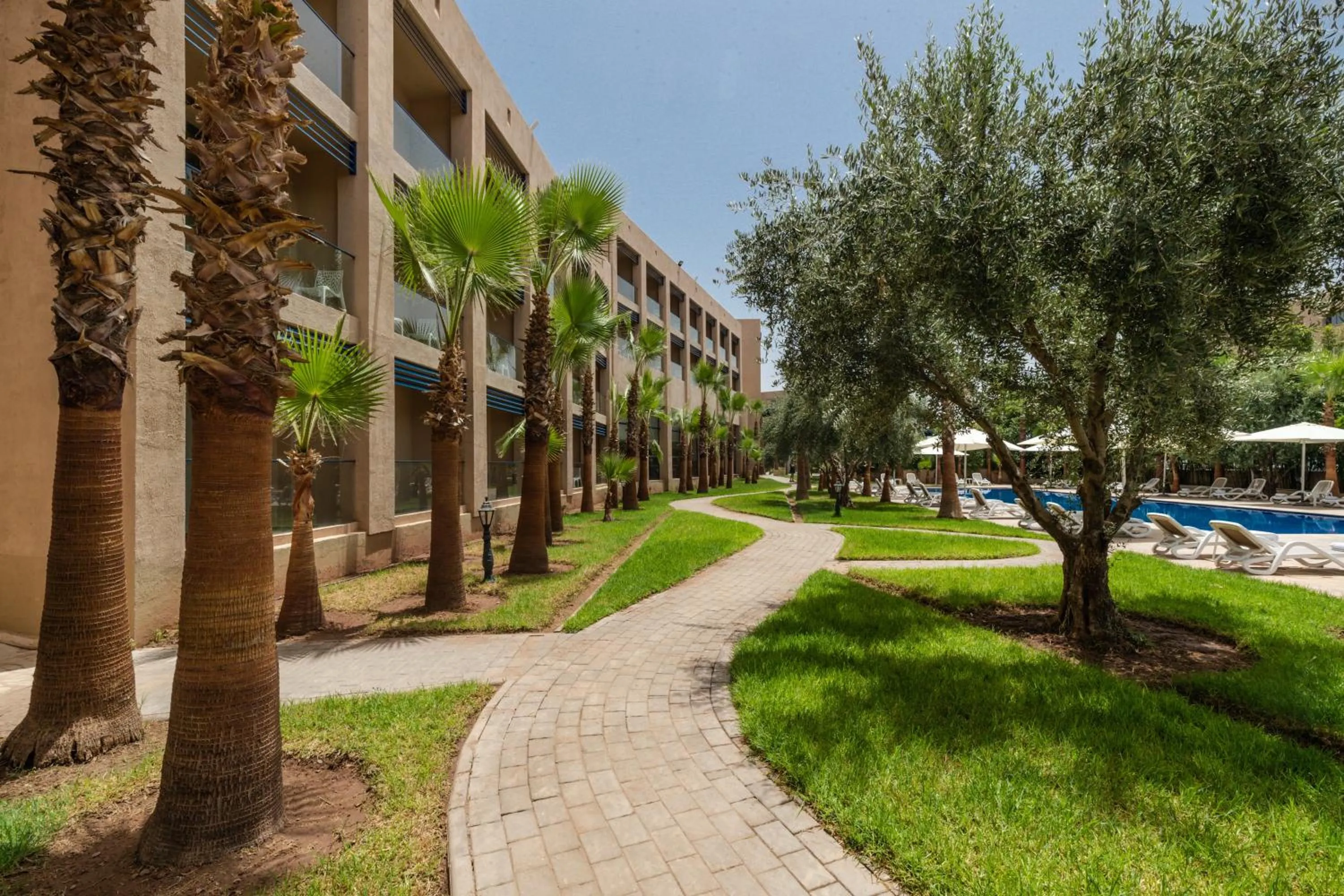 Garden in Wazo Hotel