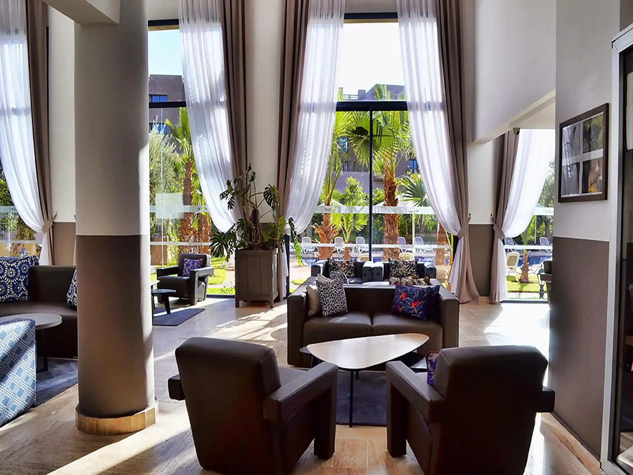 Lobby or reception in Wazo Hotel