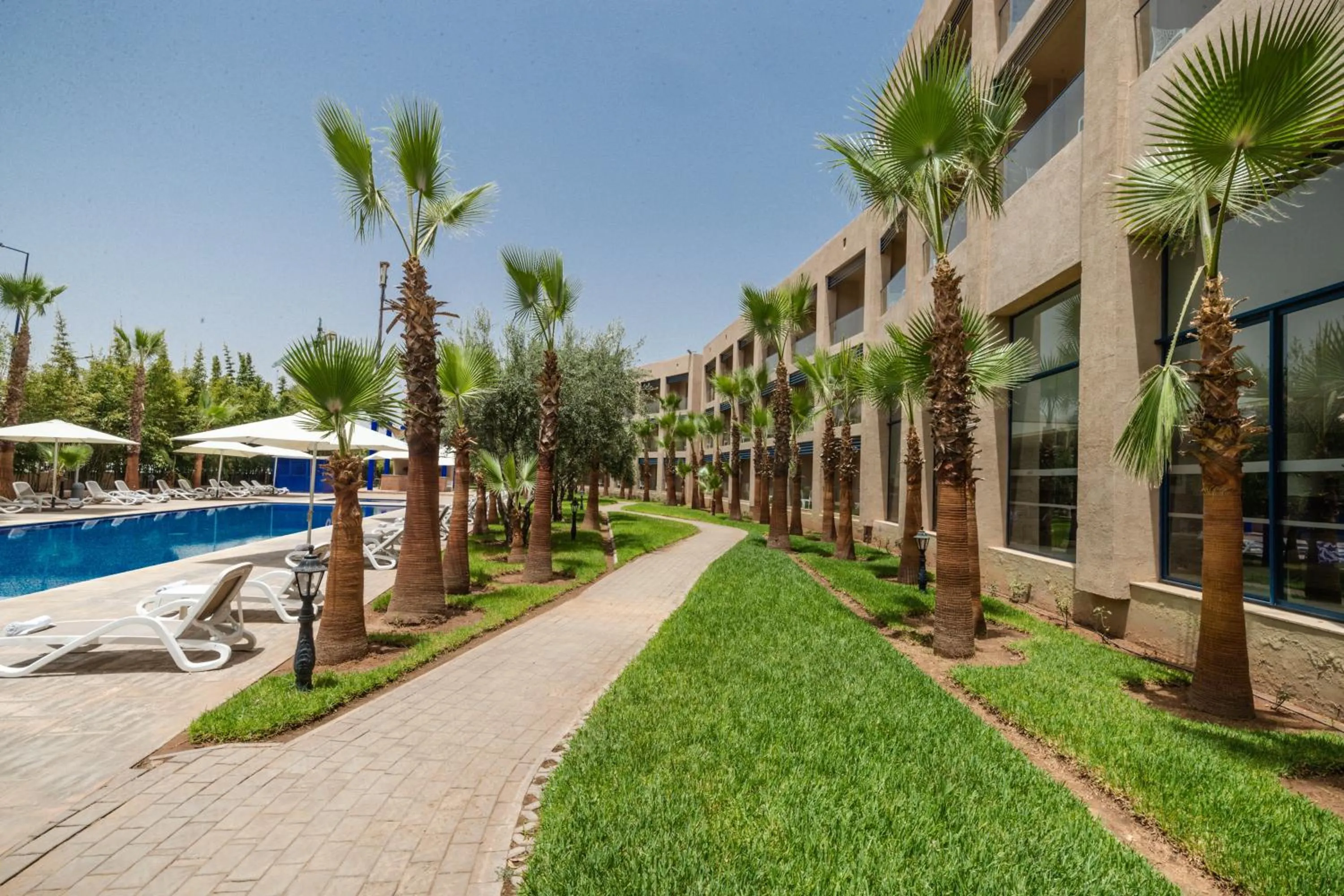 Garden in Wazo Hotel