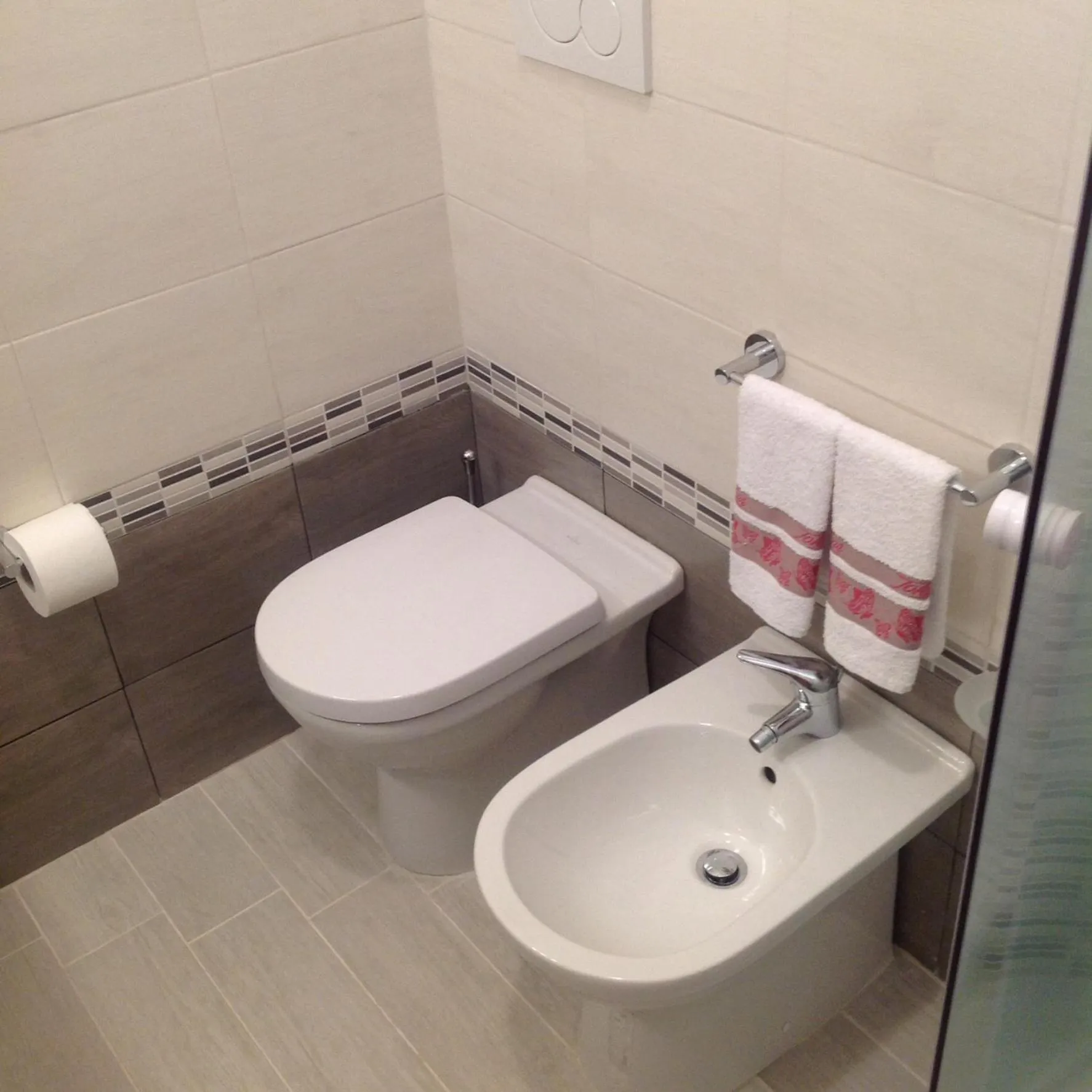 Toilet in La Terrazzina sul tramonto