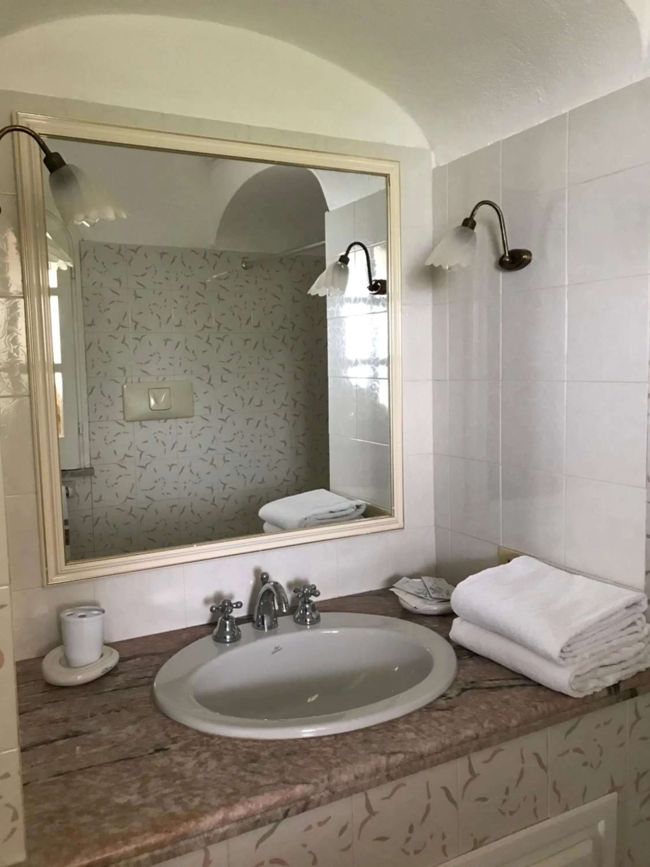 Bathroom in La Terrazzina sul tramonto