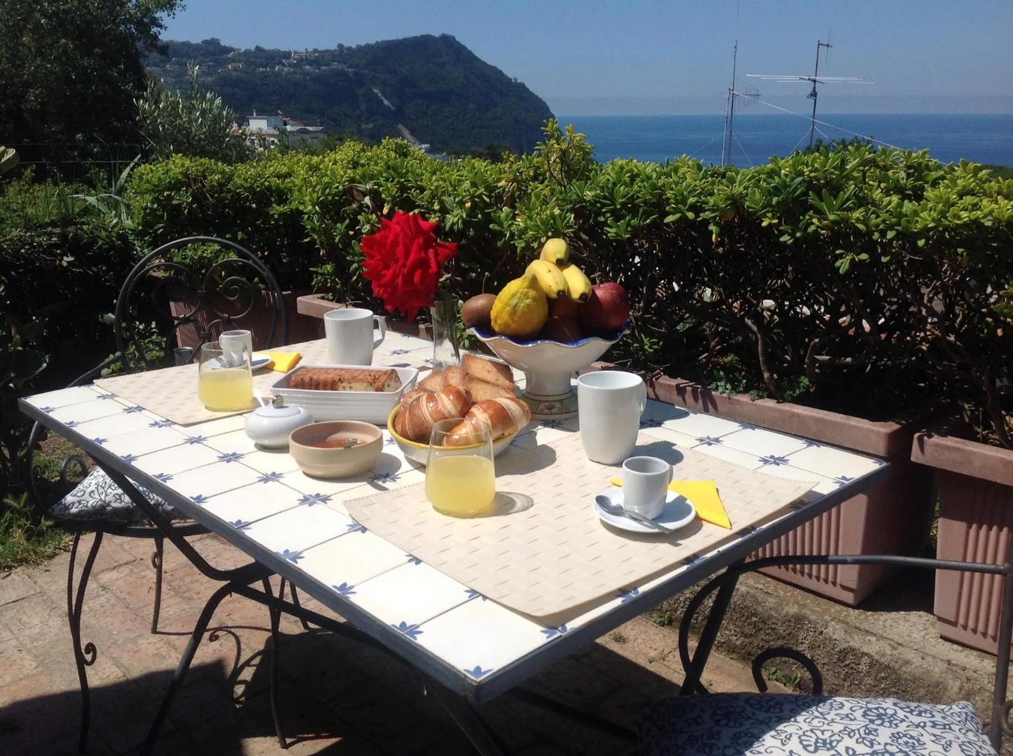 Balcony/Terrace in La Terrazzina sul tramonto