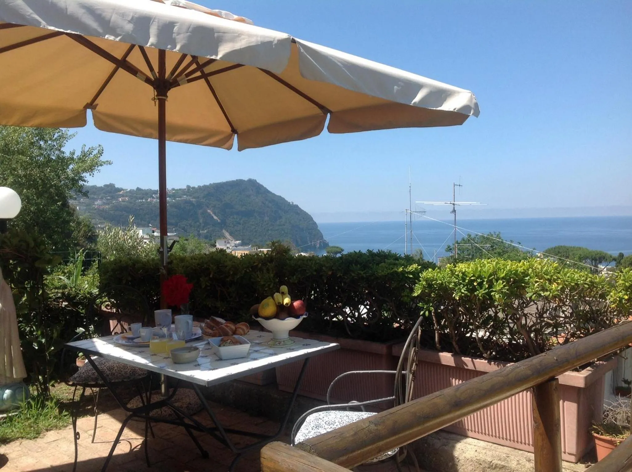 Balcony/Terrace in La Terrazzina sul tramonto