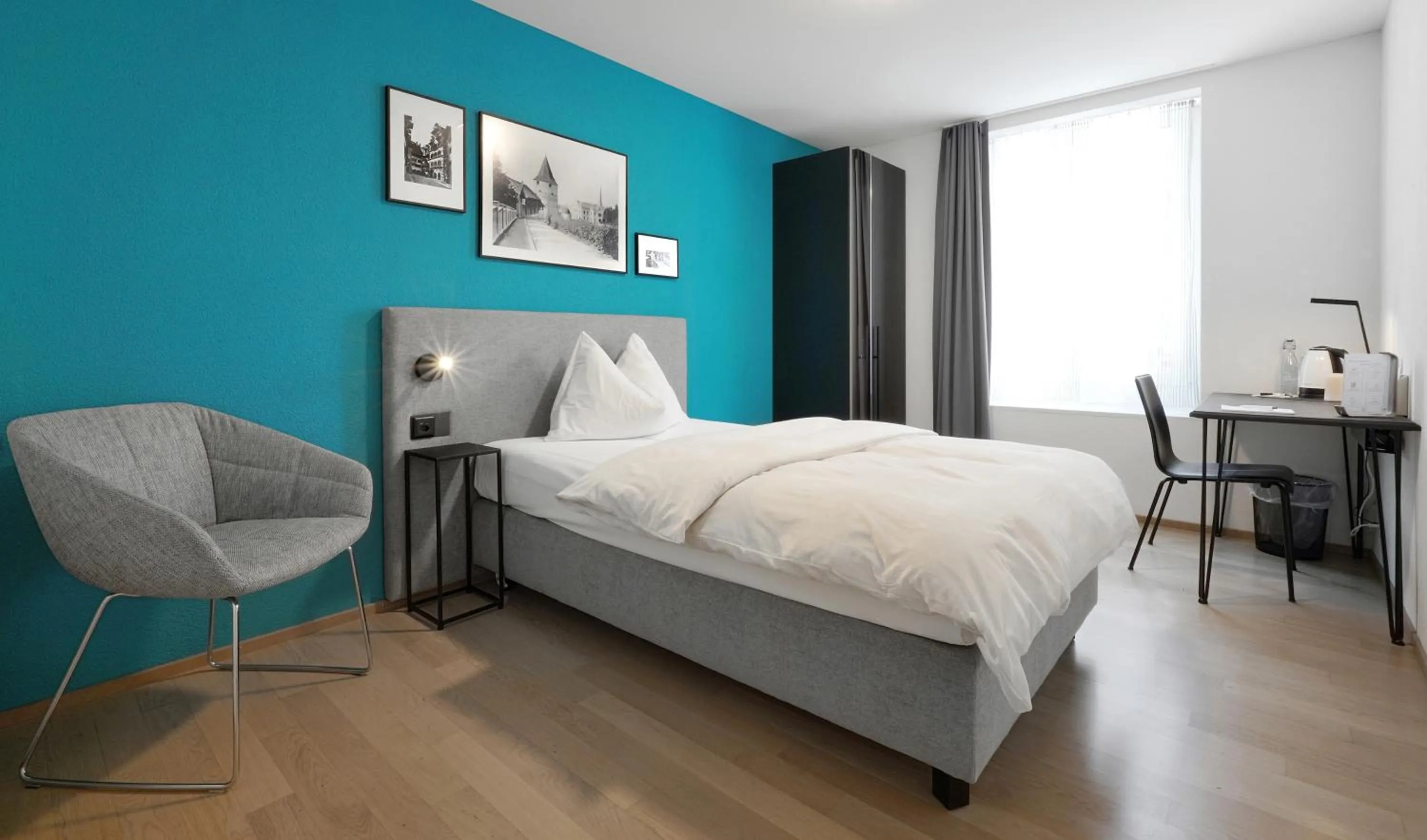 Bed in Hotel Zugertor