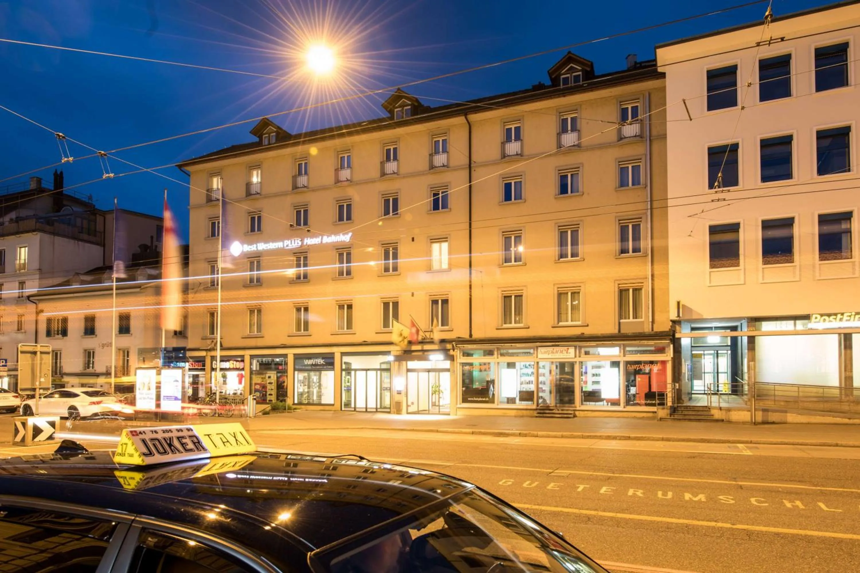 Property building in Best Western Plus Hotel Bahnhof