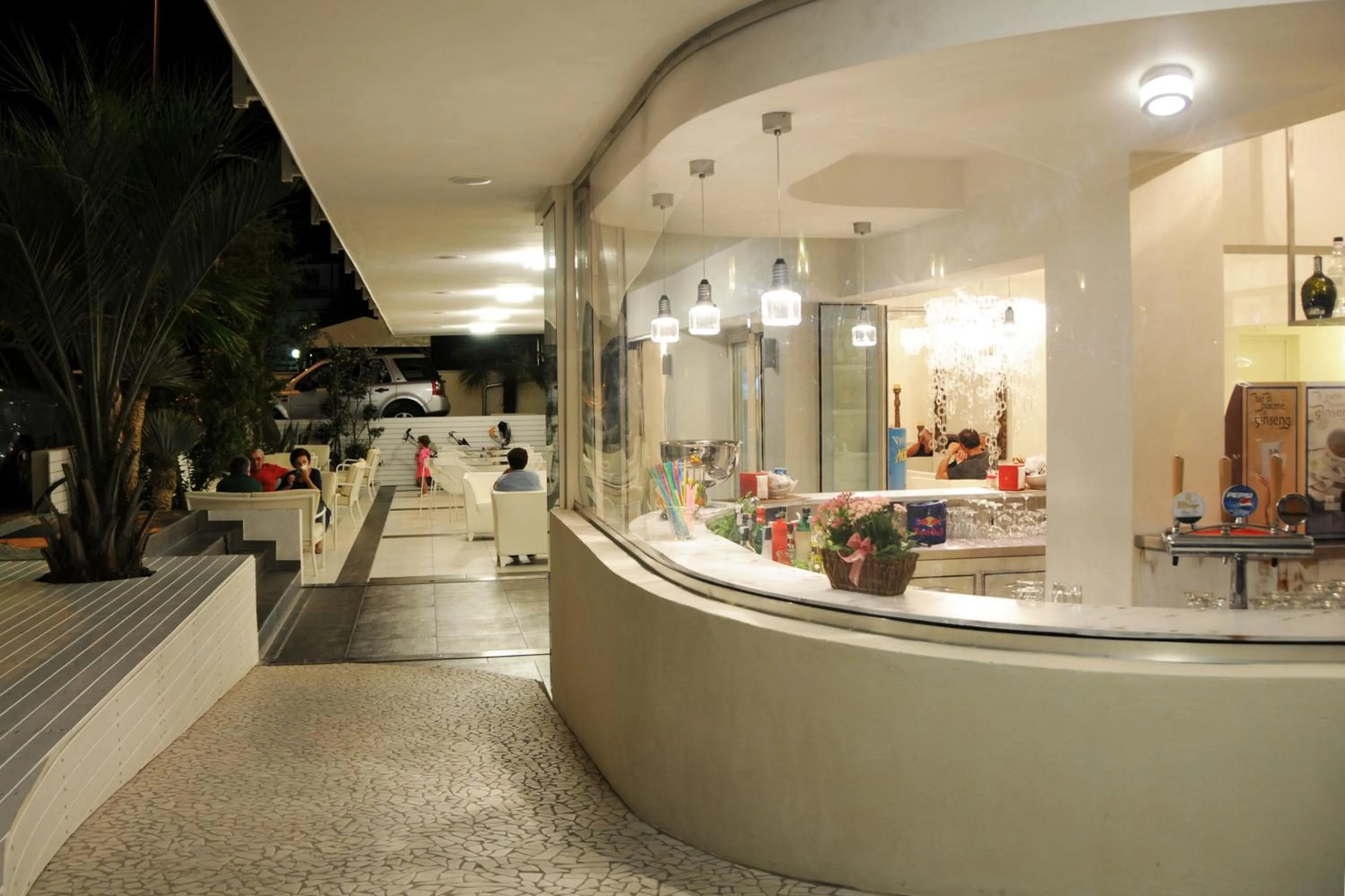 Garden in Hotel Caribia Pinarella