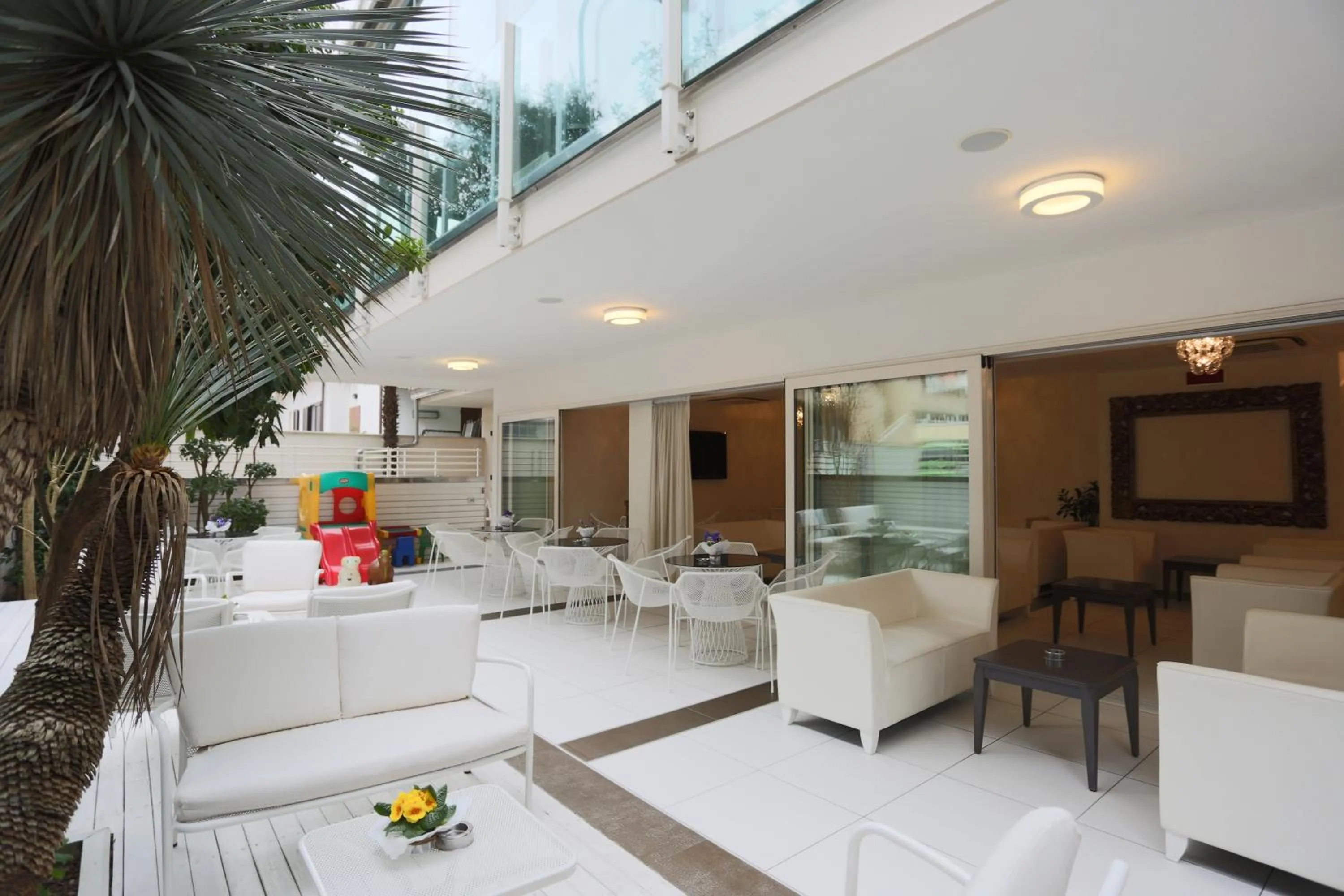 Garden in Hotel Caribia Pinarella