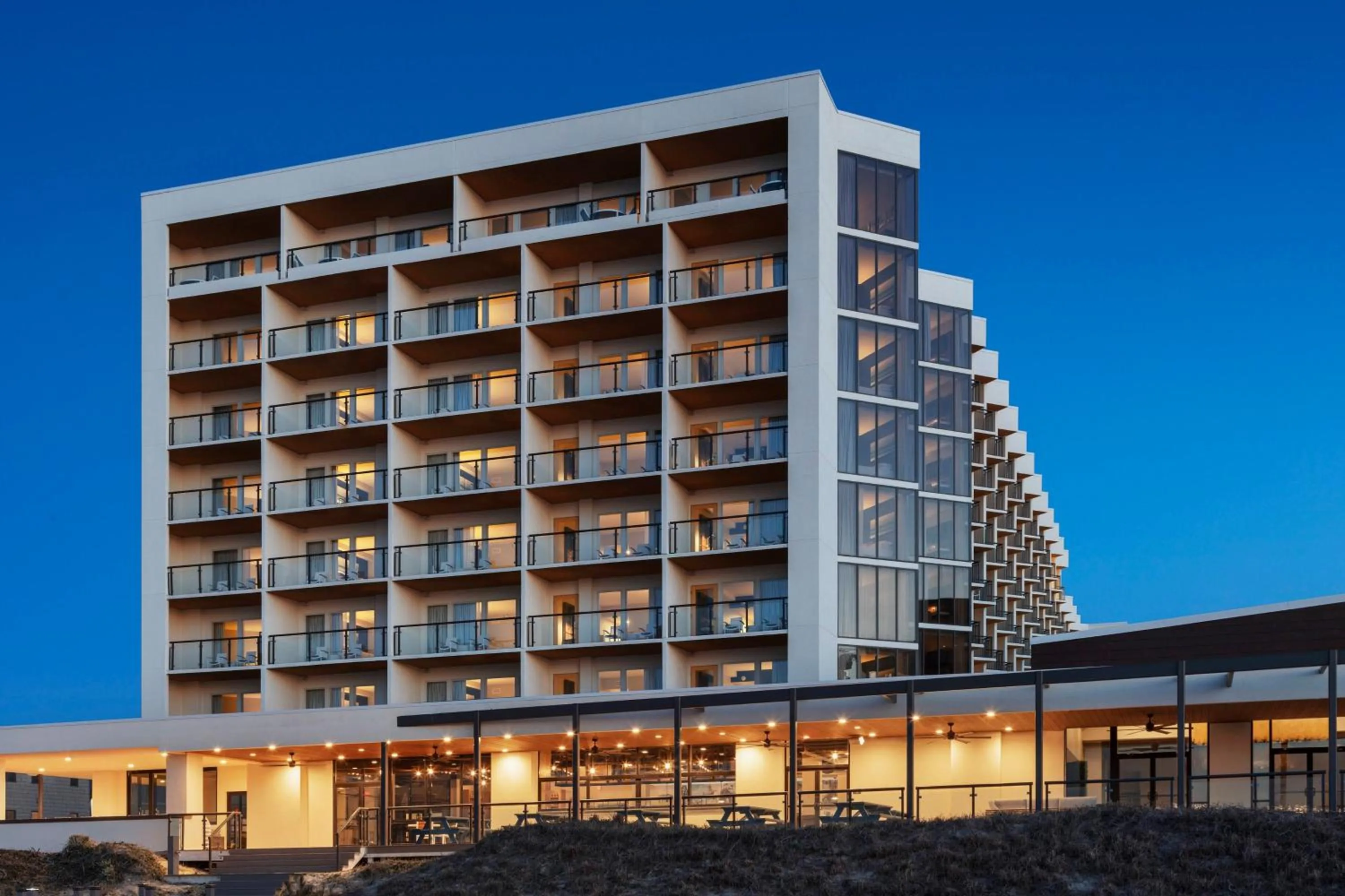Property building in Delta Hotels by Marriott™ Virginia Beach Waterfront Suites