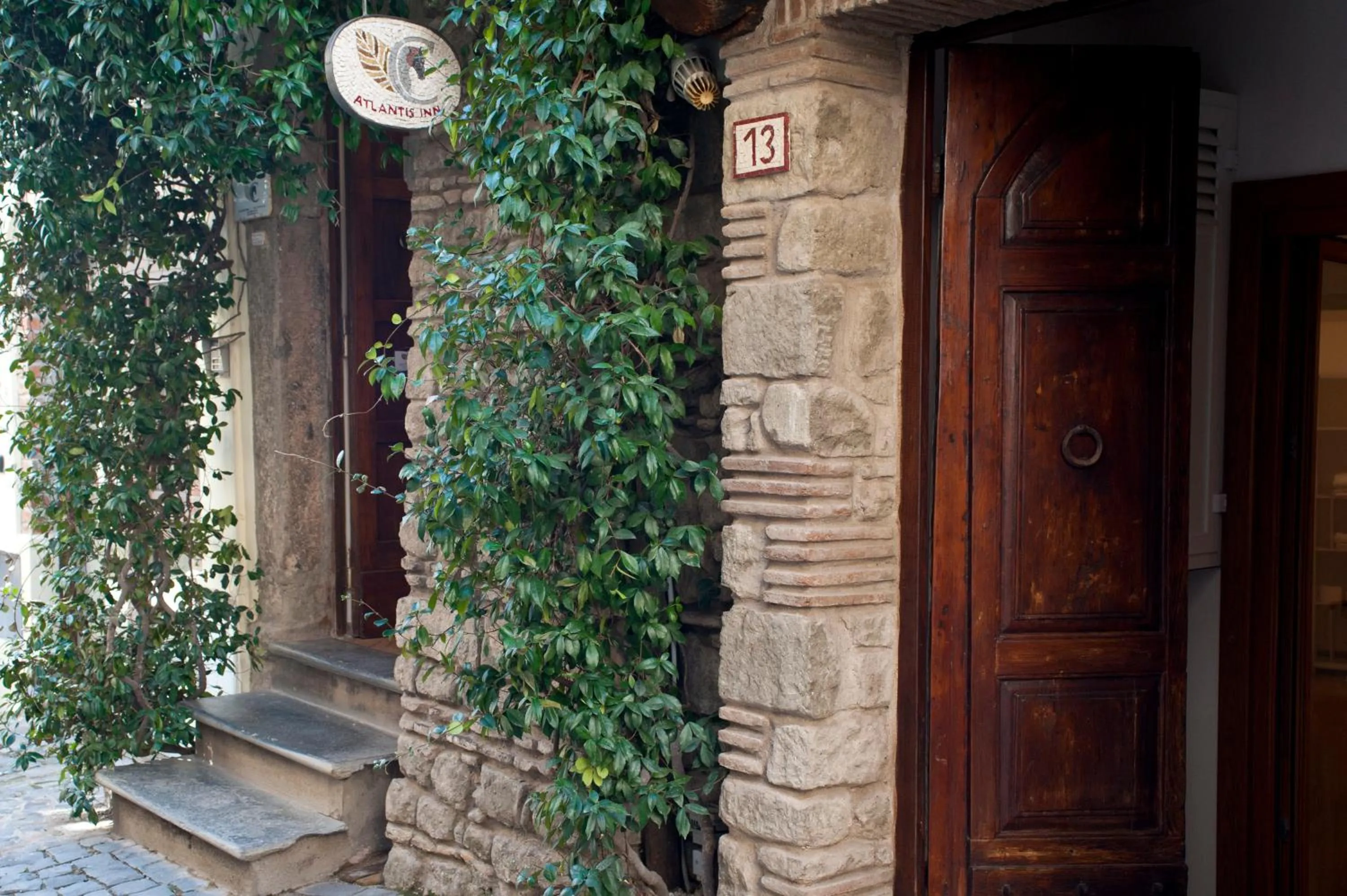 Facade/entrance in Atlantis Inn Castelgandolfo