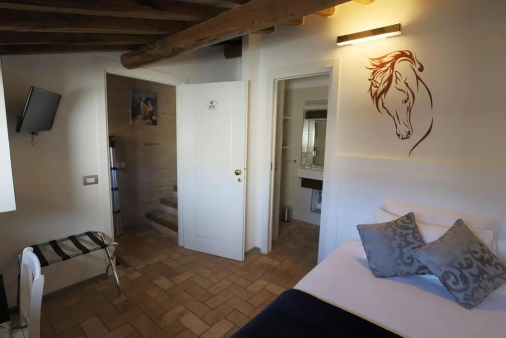 Bed in Atlantis Inn Castelgandolfo