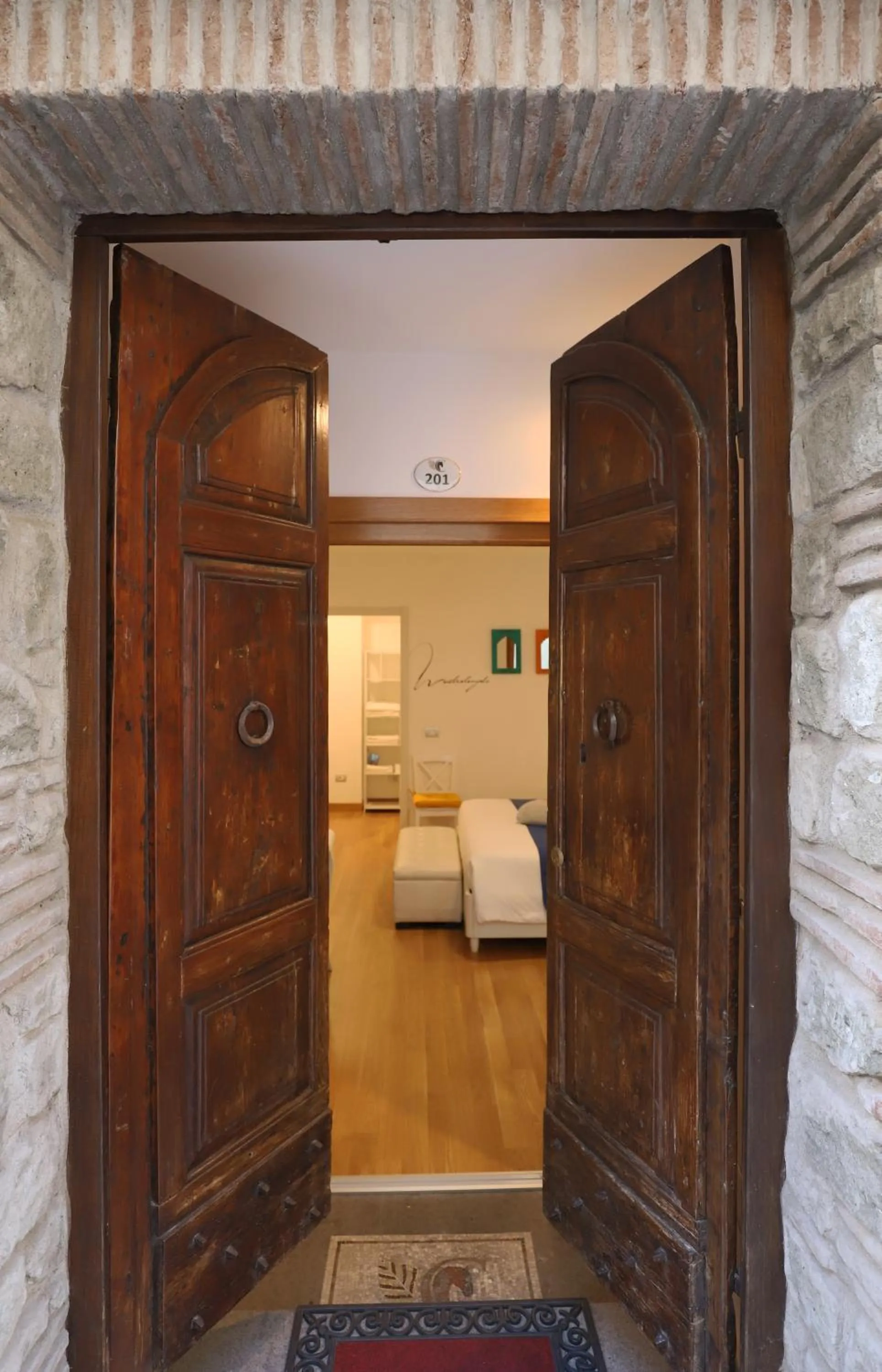 Bedroom, Bed in Atlantis Inn Castelgandolfo