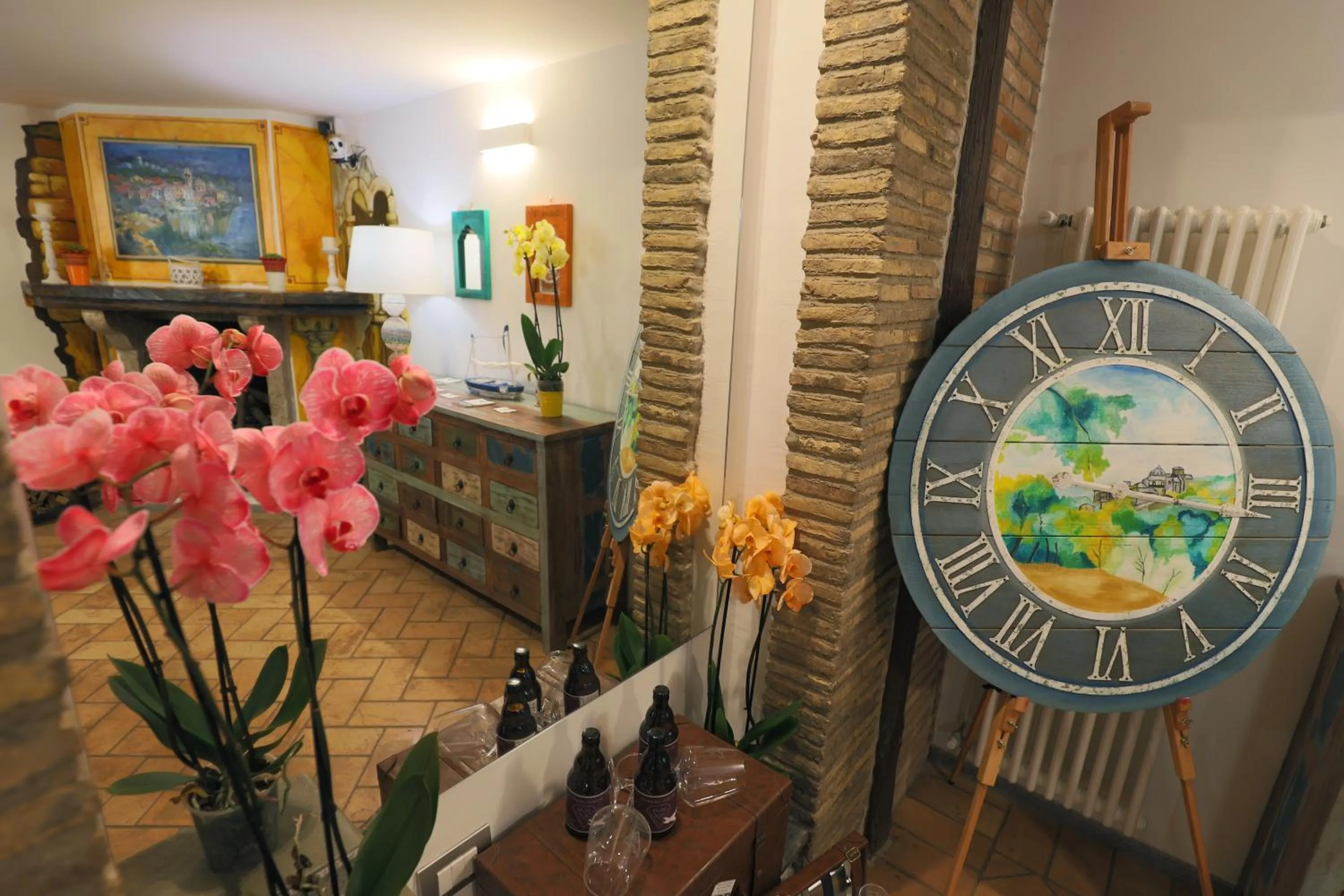 Lobby or reception in Atlantis Inn Castelgandolfo