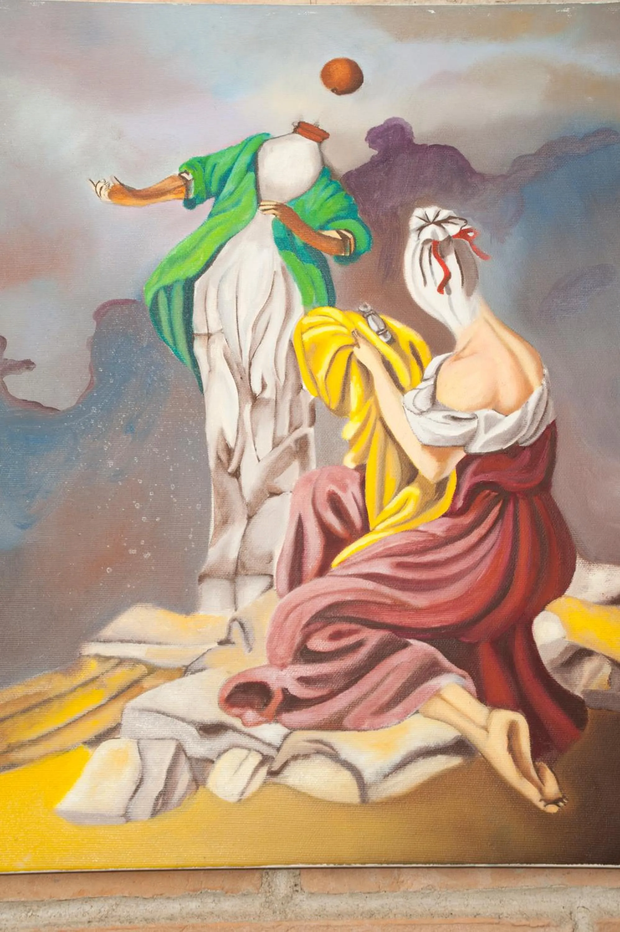 Decorative detail in Atlantis Inn Castelgandolfo