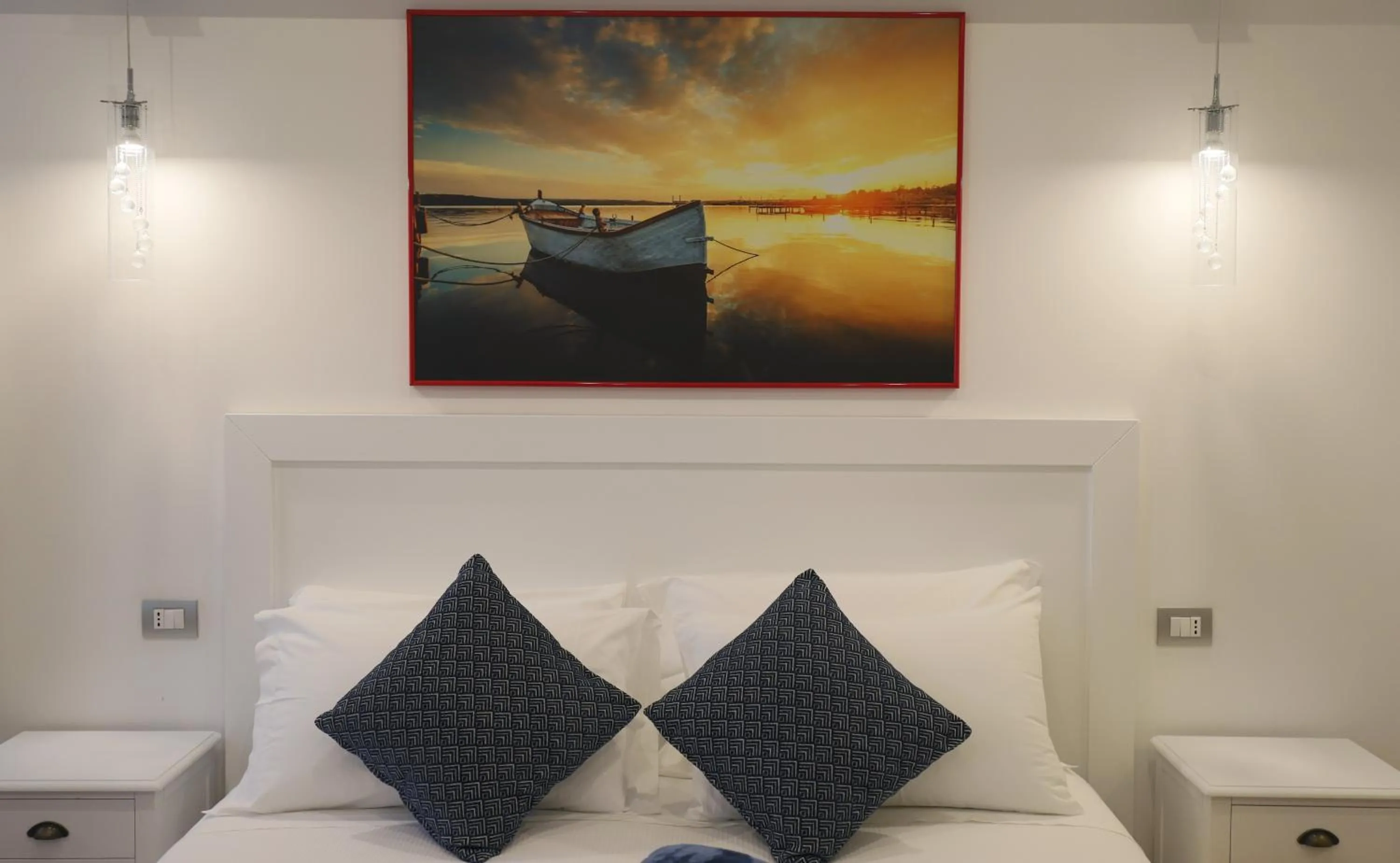 Bedroom, Bed in Atlantis Inn Castelgandolfo