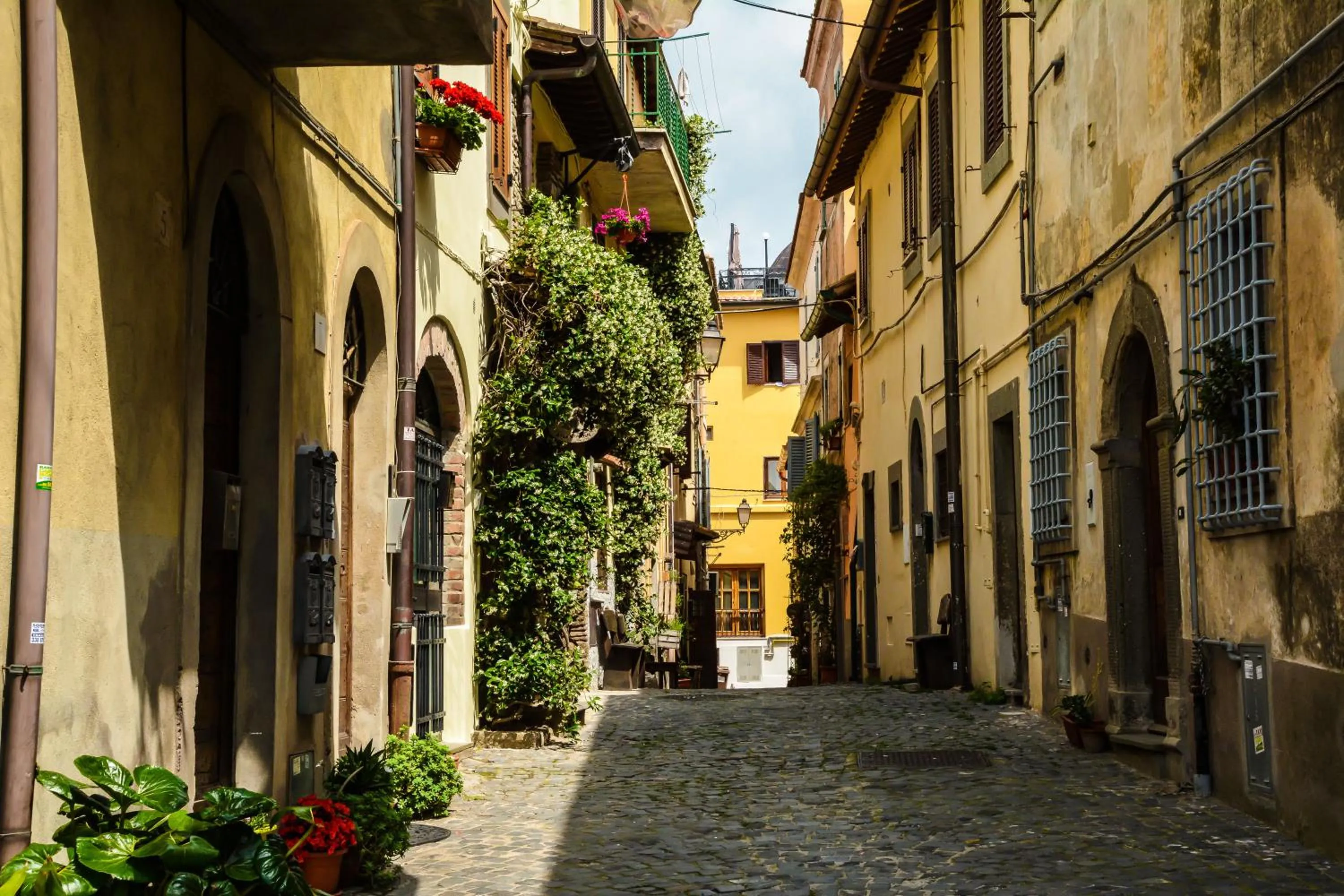 Facade/entrance in Atlantis Inn Castelgandolfo