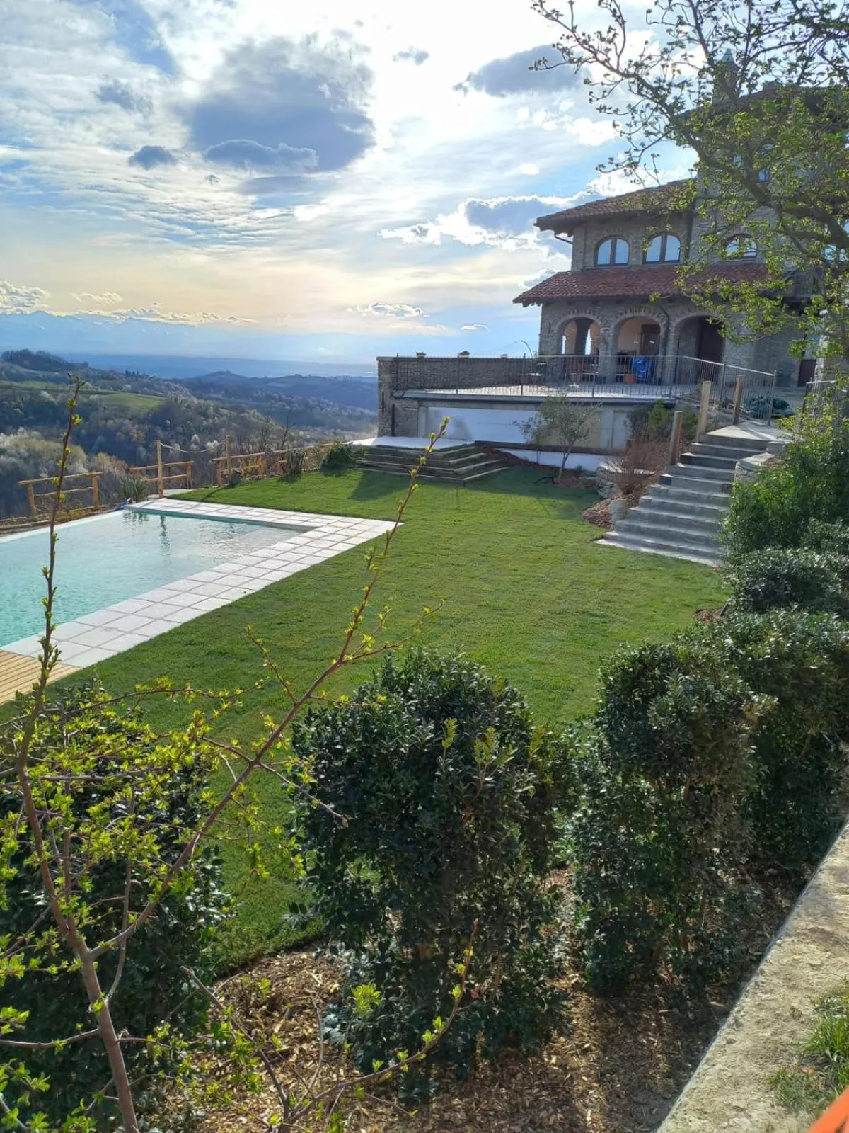 Garden view in Radice Verde