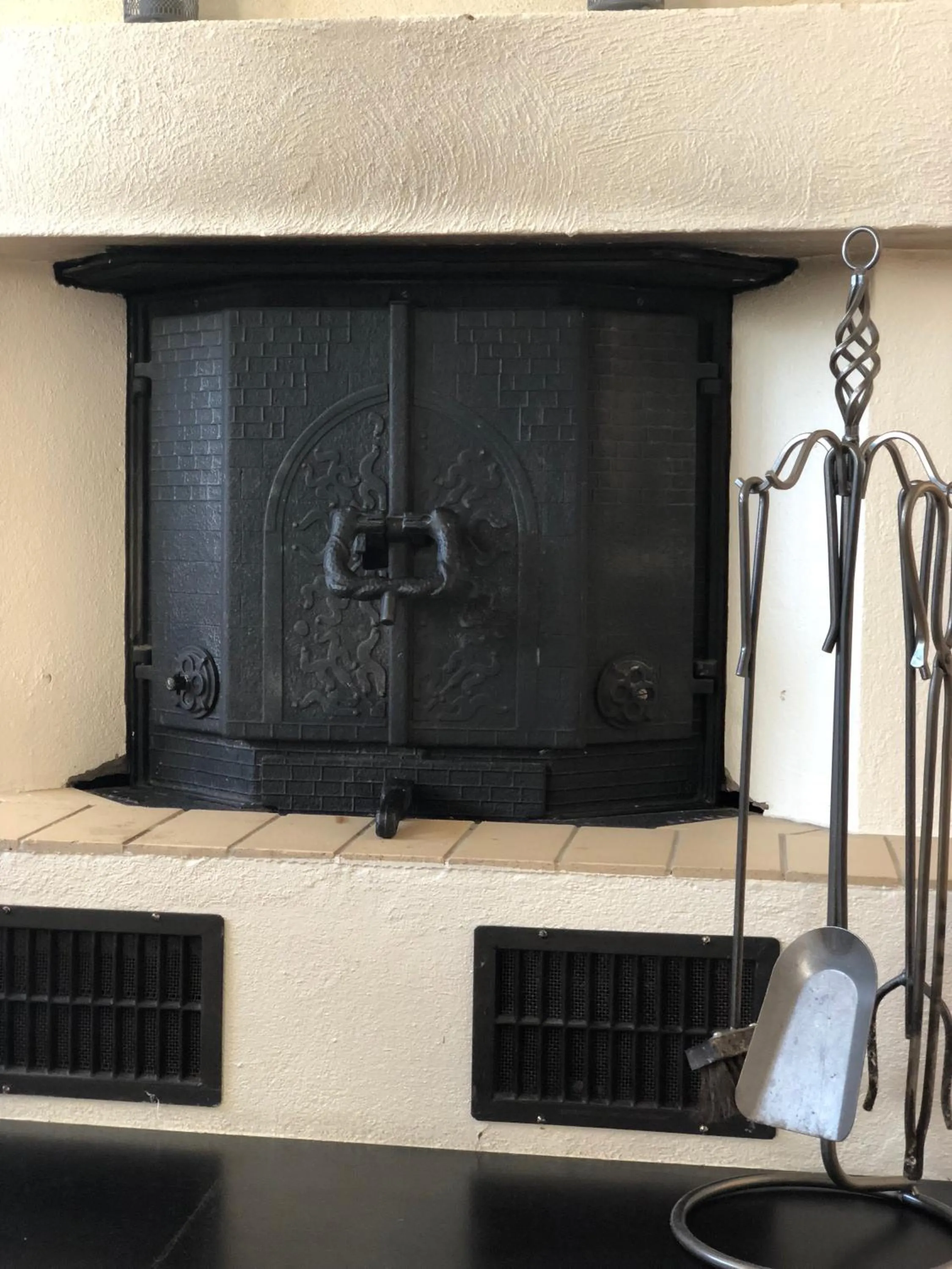 fireplace in Best Western Malmia Hotel