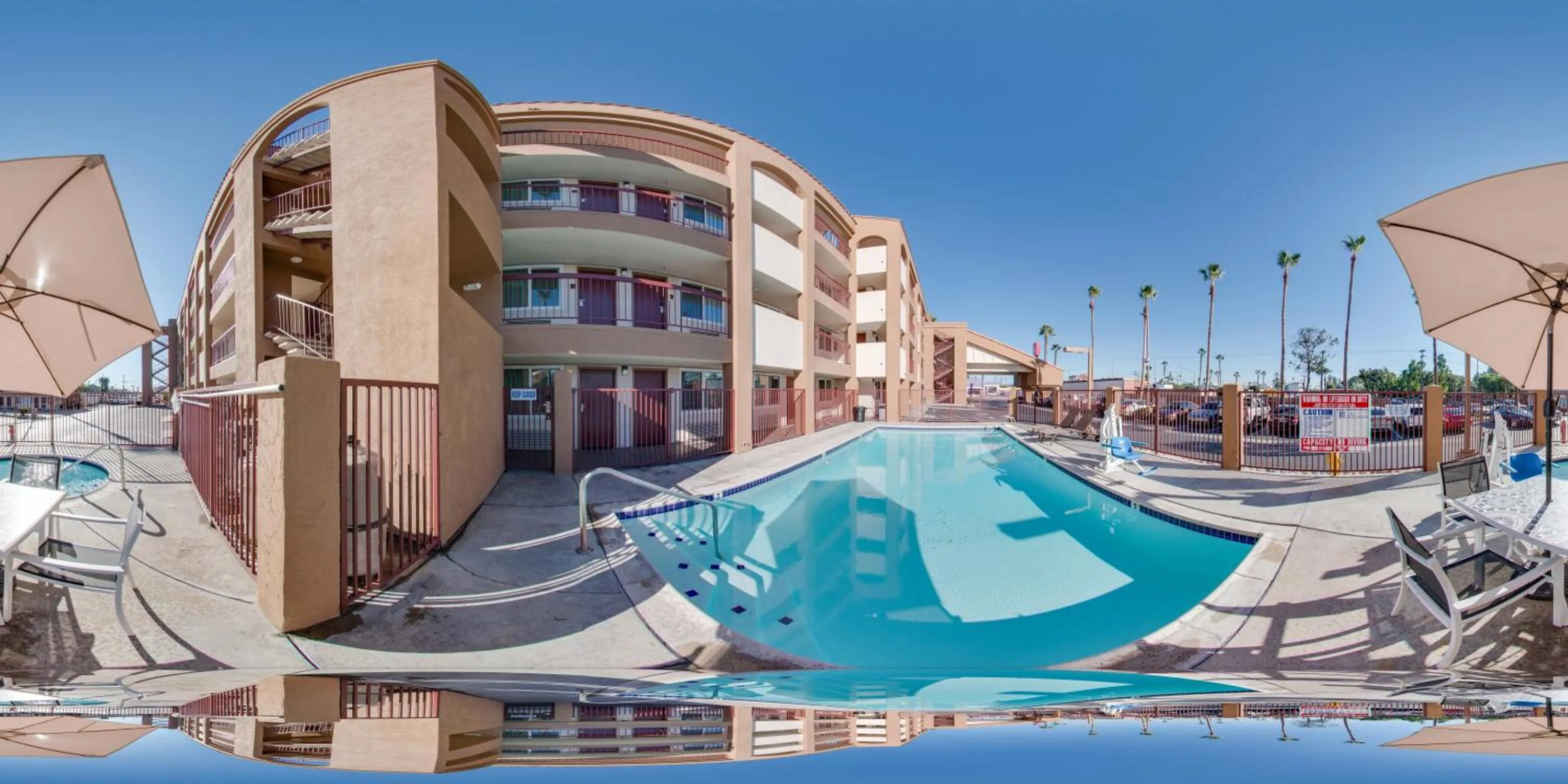 Swimming pool in Days Inn by Wyndham Chula Vista-San Diego