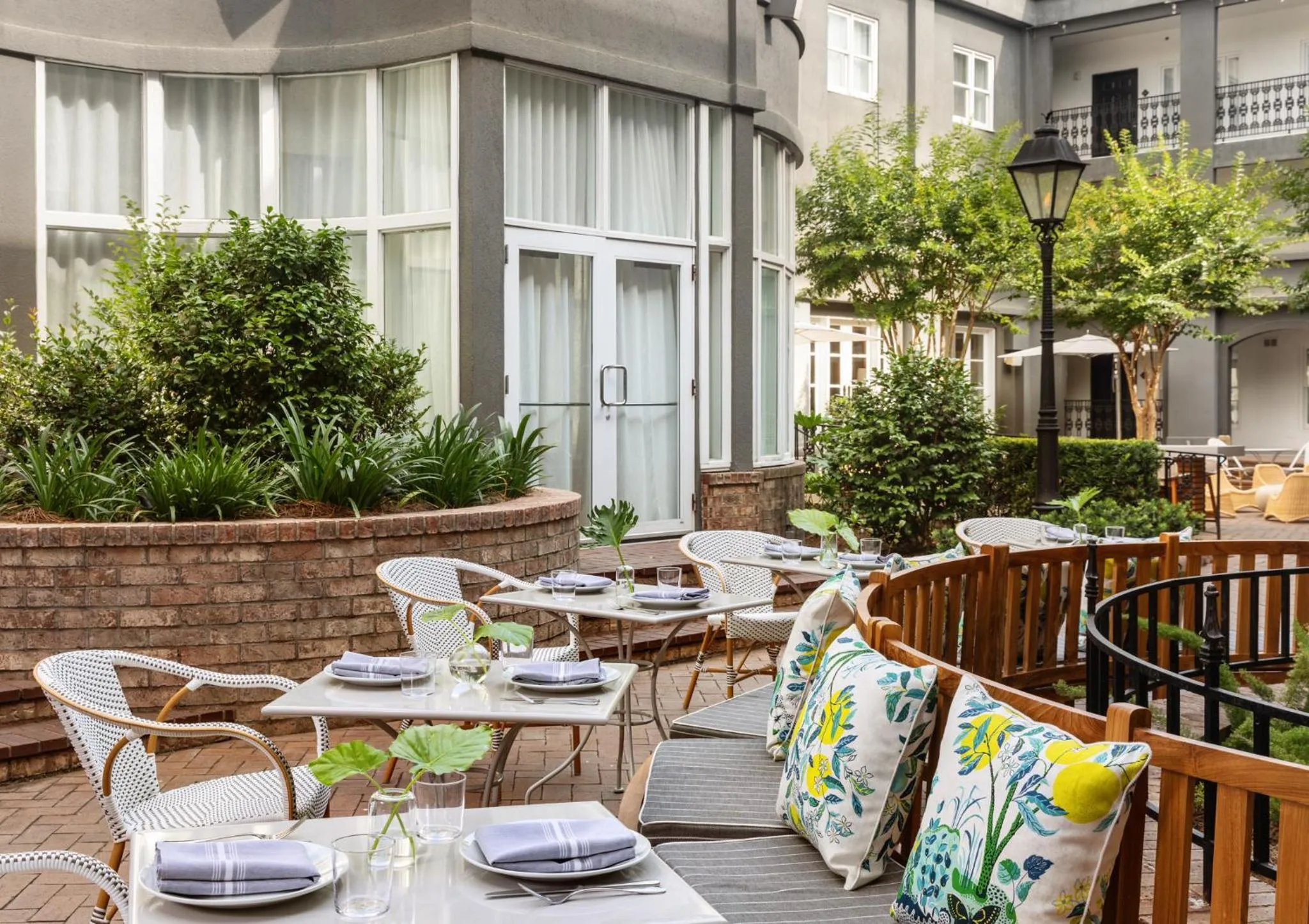 Patio in Kimpton Brice Hotel by IHG