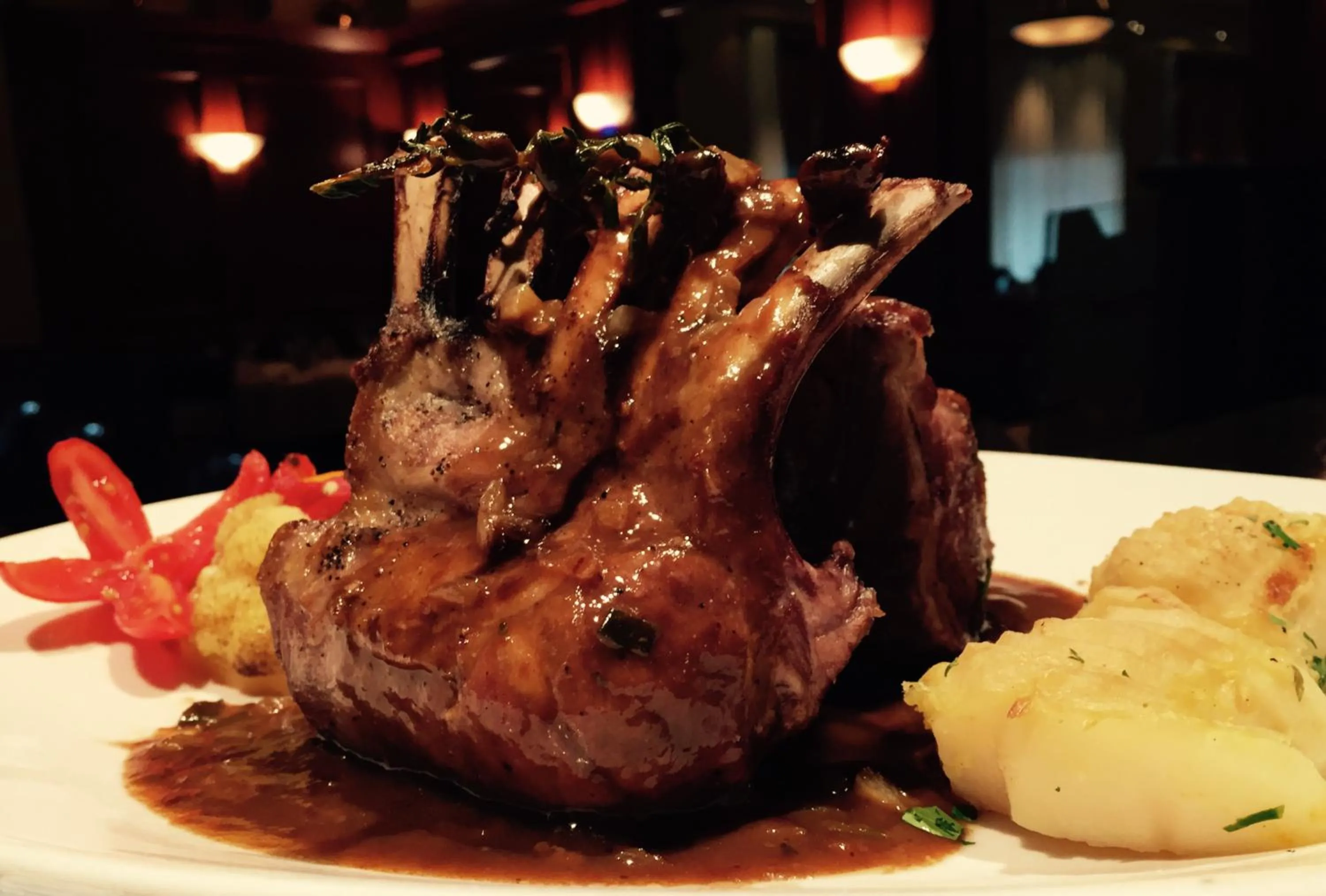 Food close-up in Hôtel Mingan