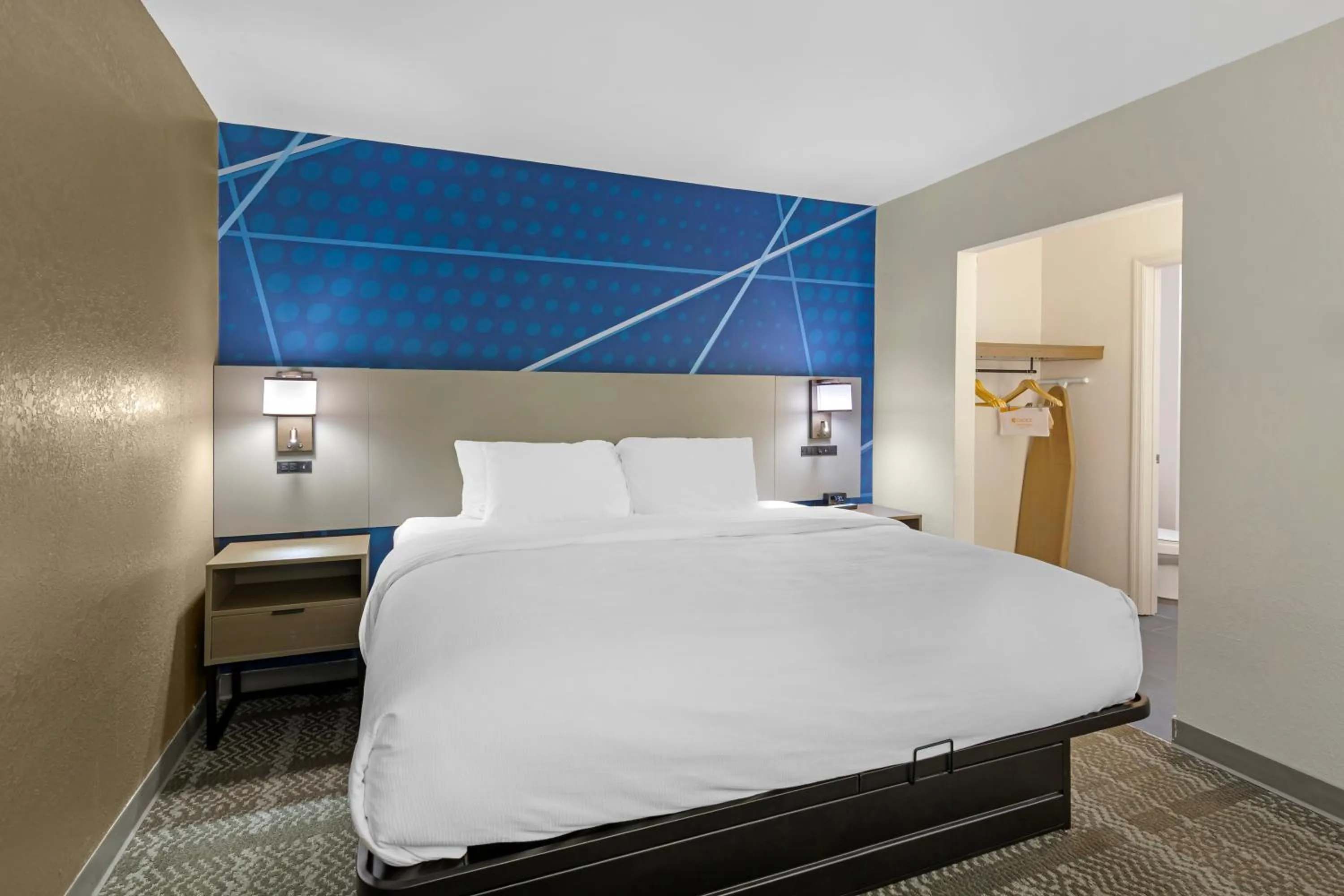 Bedroom, Bed in Comfort Inn & Suites Savannah Airport