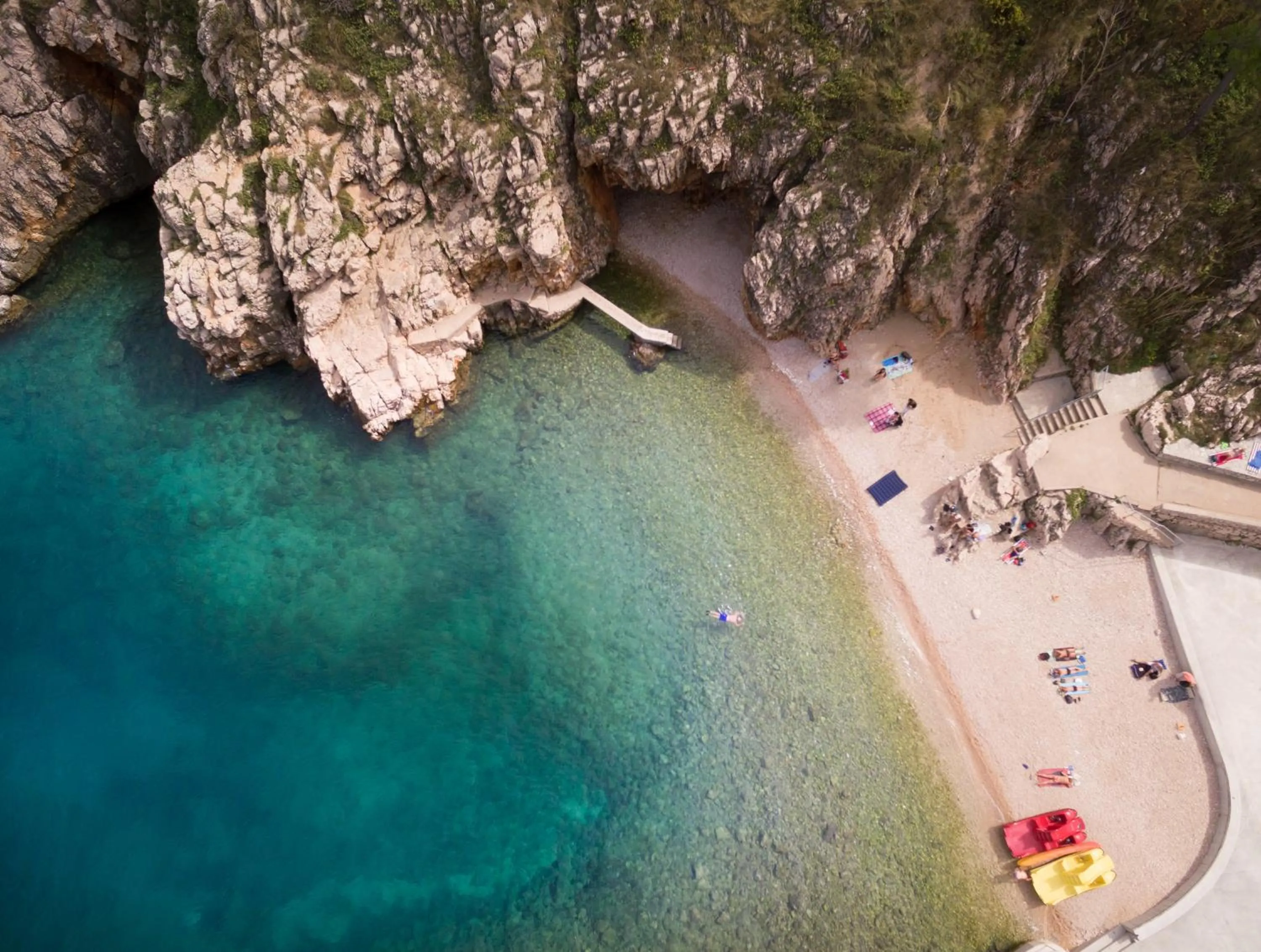 Beach in Hotel Vinotel Gospoja