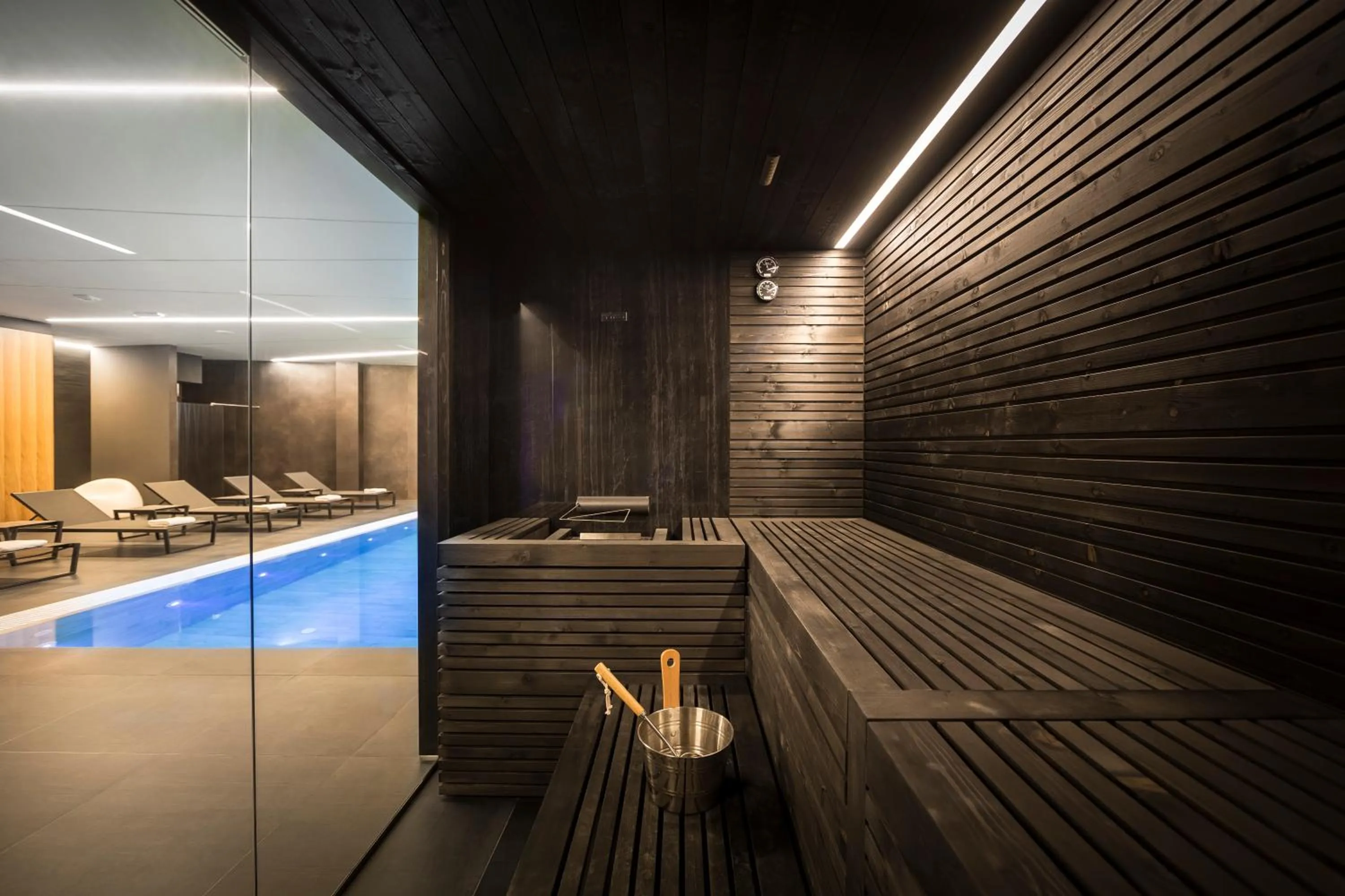 Sauna in Hotel Vinotel Gospoja