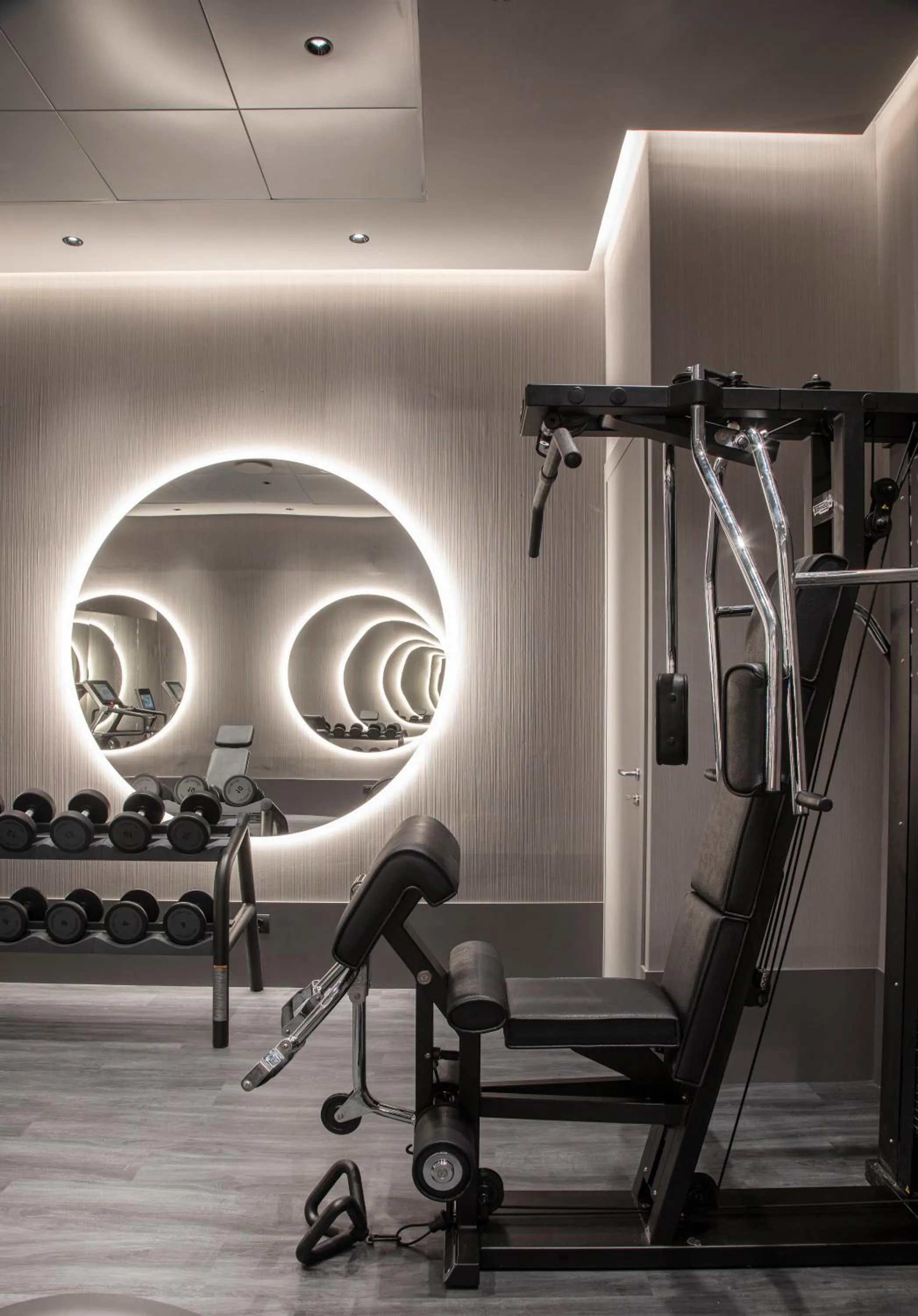 Fitness centre/facilities in Orazio Palace Hotel