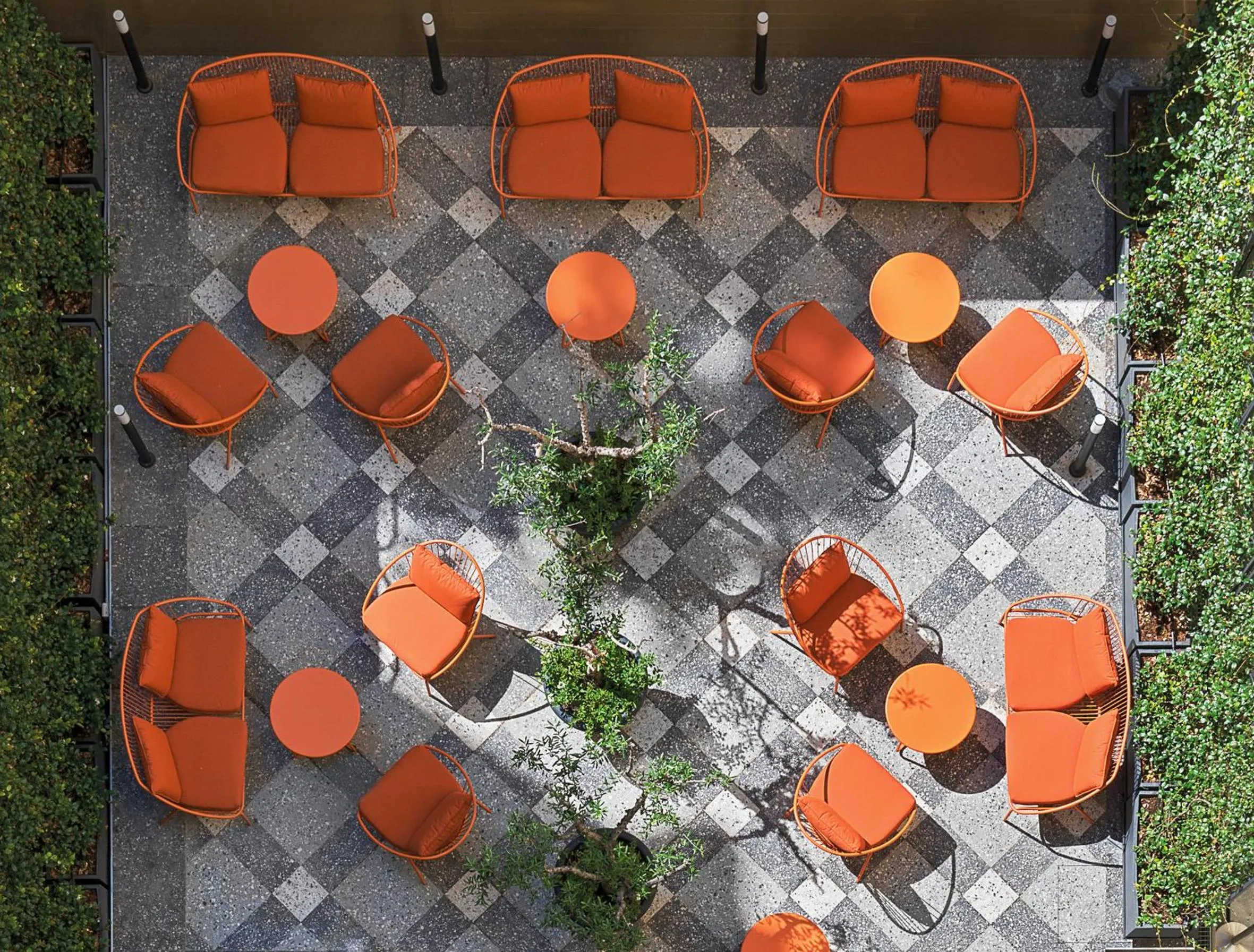 Patio in Orazio Palace Hotel