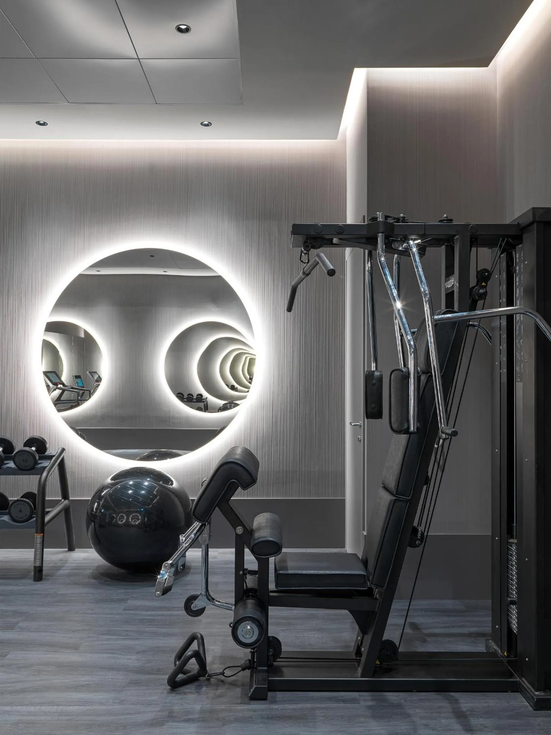 Fitness centre/facilities in Orazio Palace Hotel