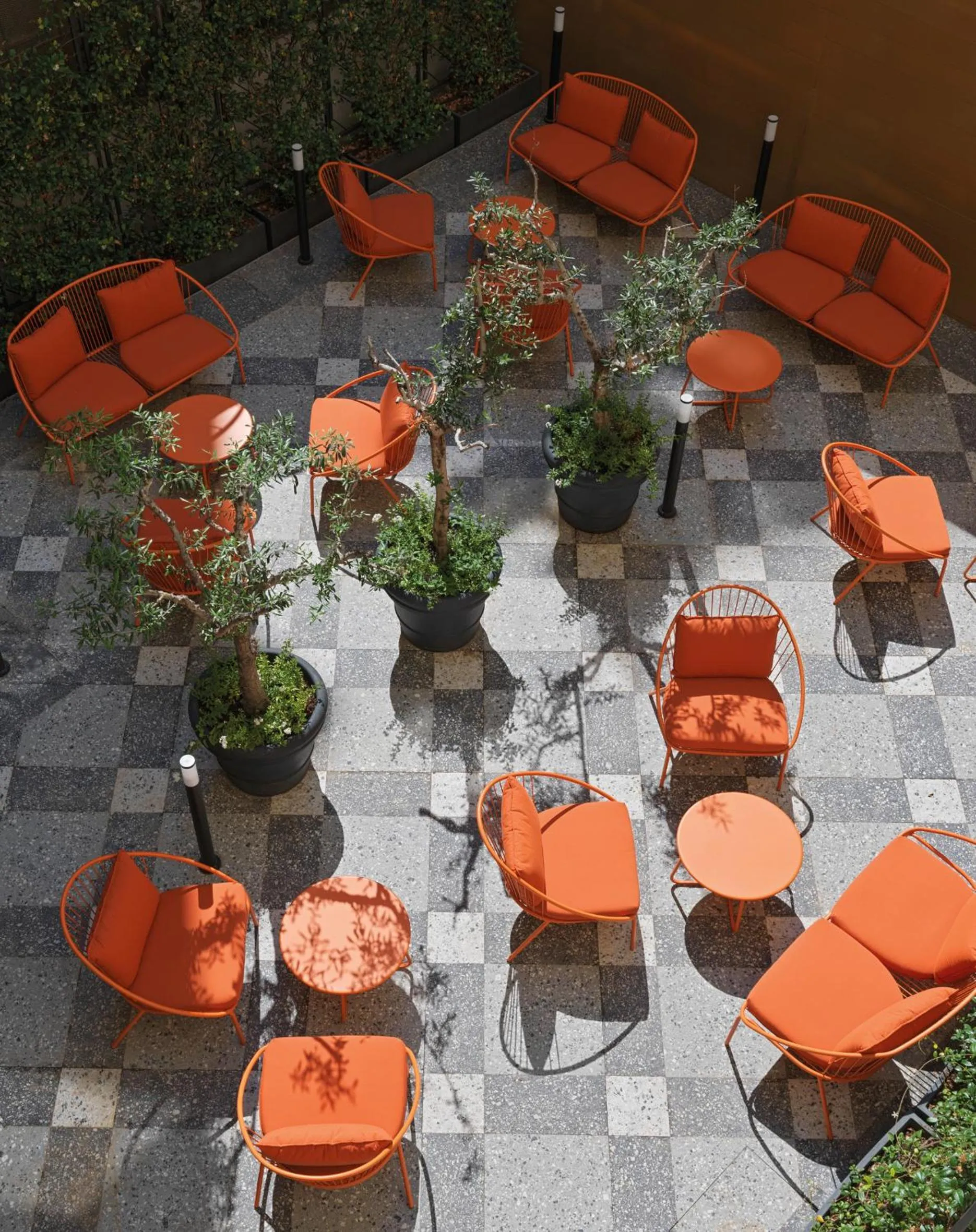 Patio in Orazio Palace Hotel