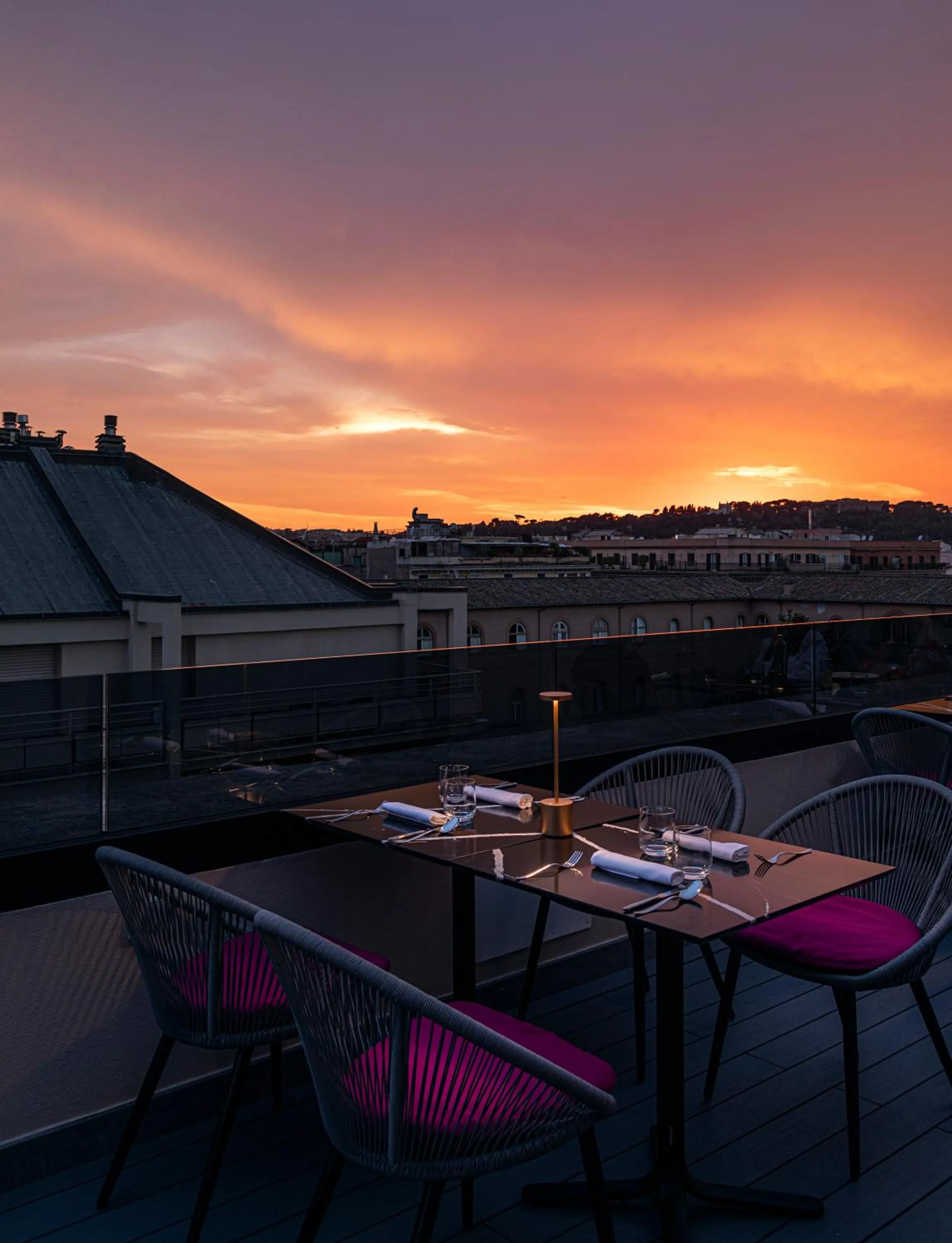 Sunrise in Orazio Palace Hotel