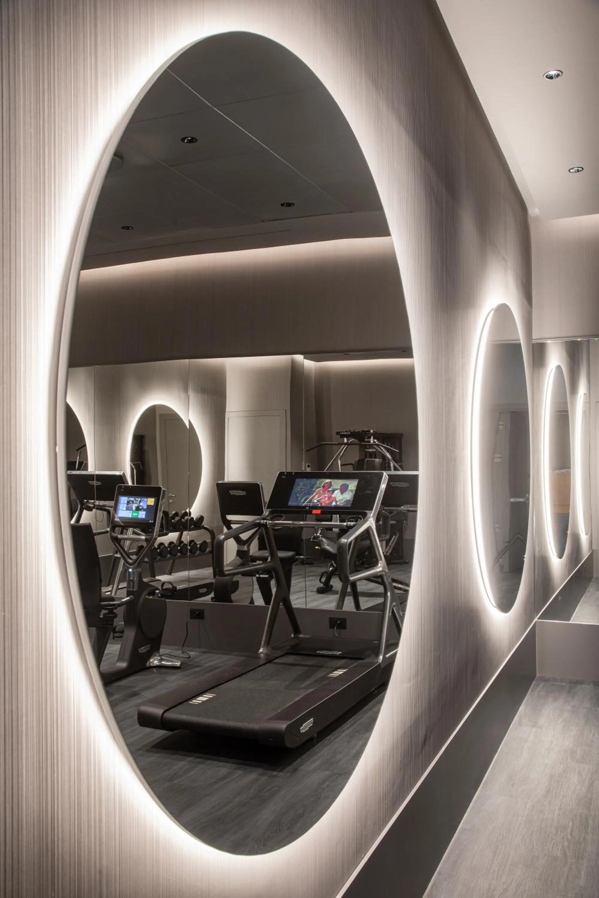 Fitness centre/facilities in Orazio Palace Hotel