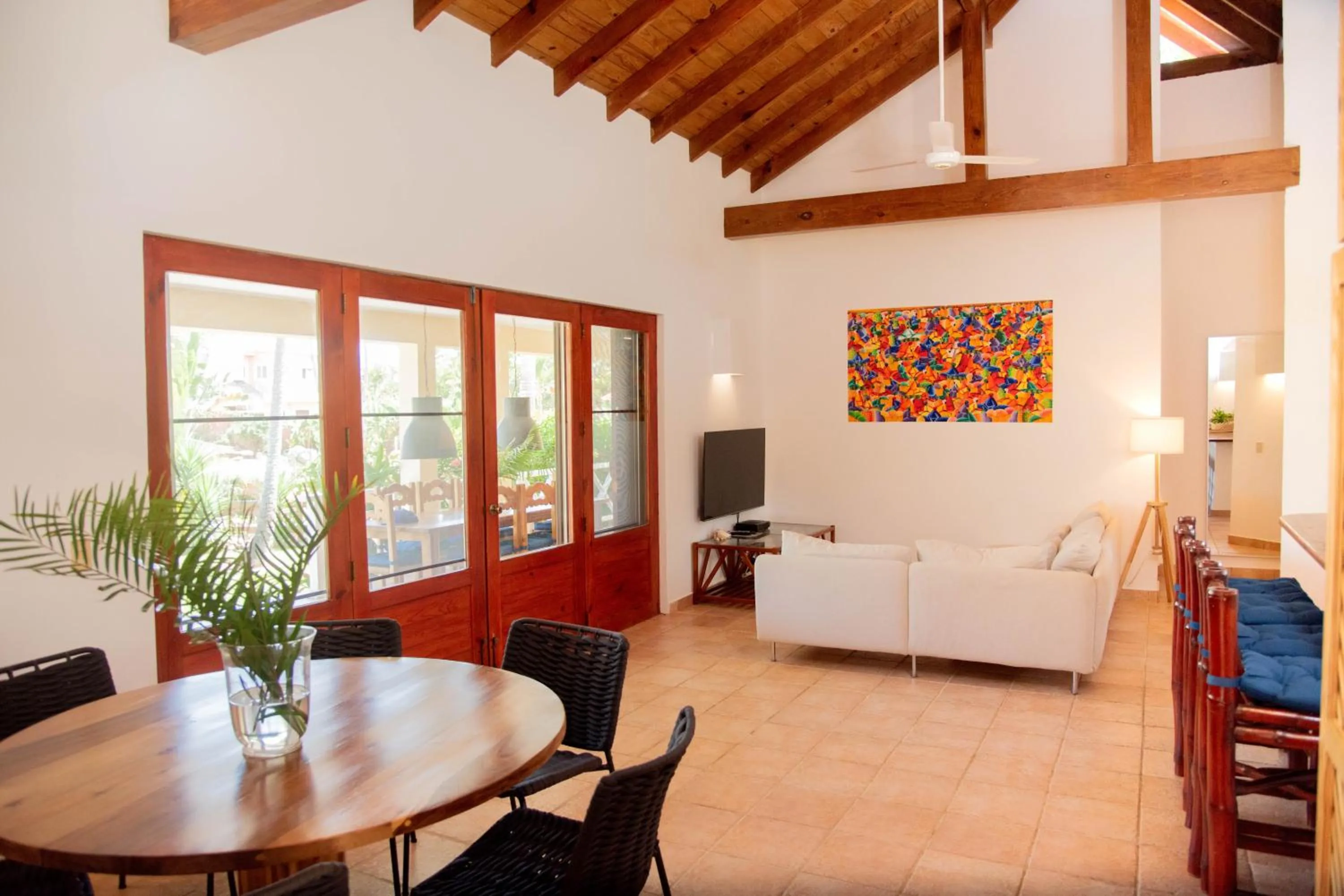 Living room in Villa Diana