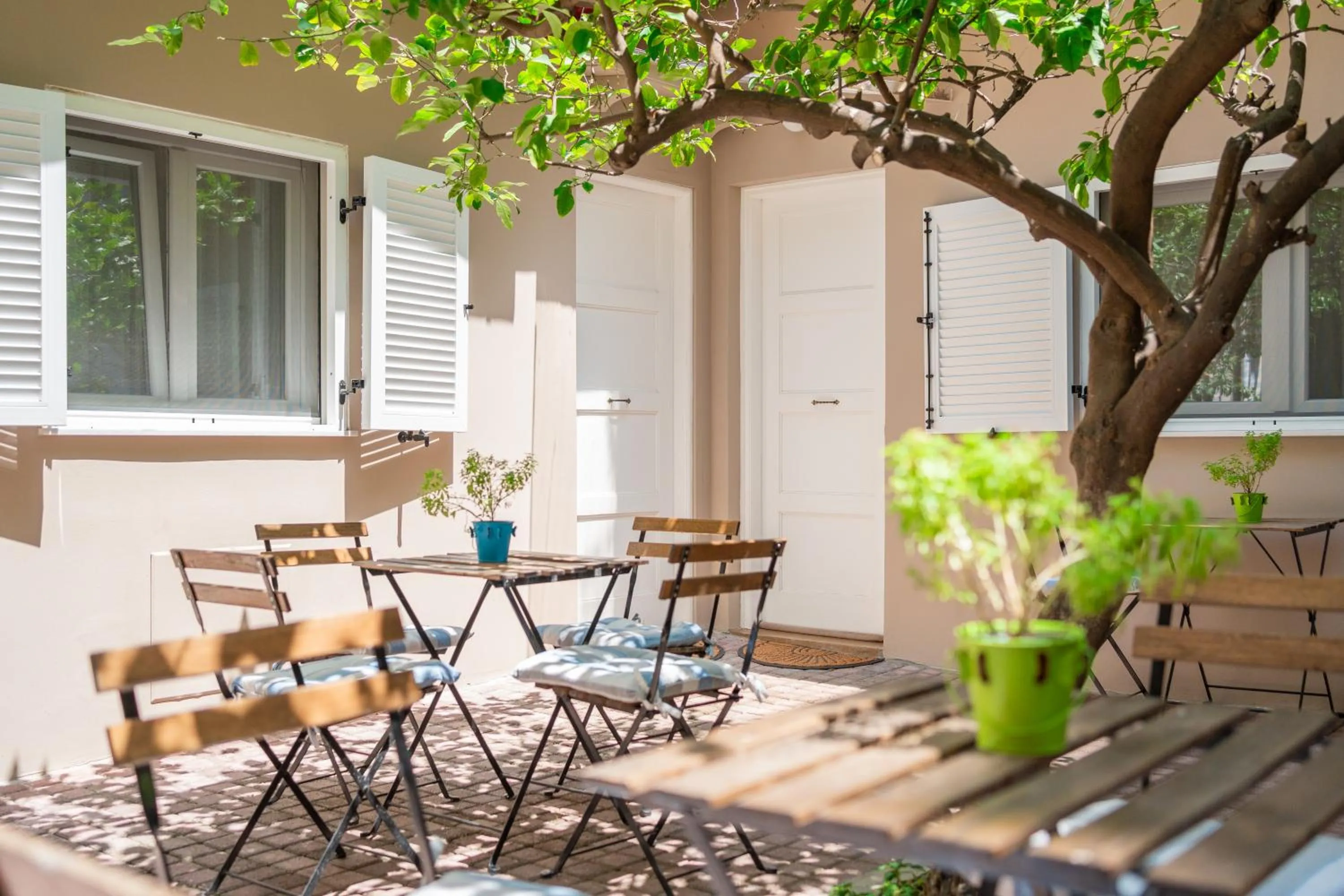 Patio in The Koukaki Residence
