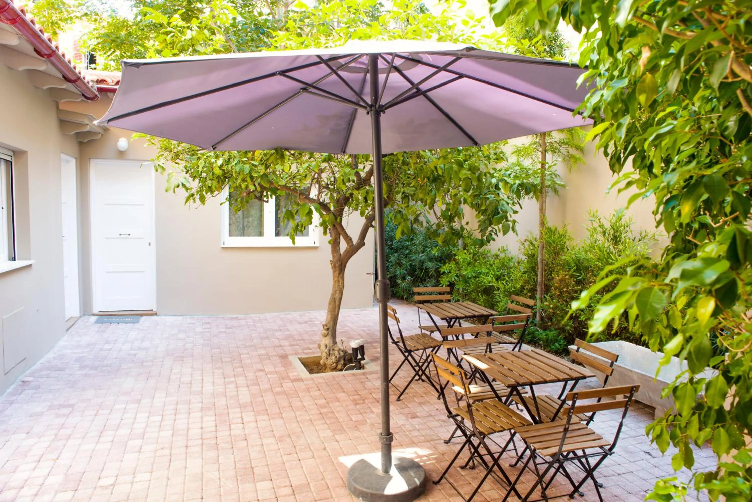 Patio in The Koukaki Residence