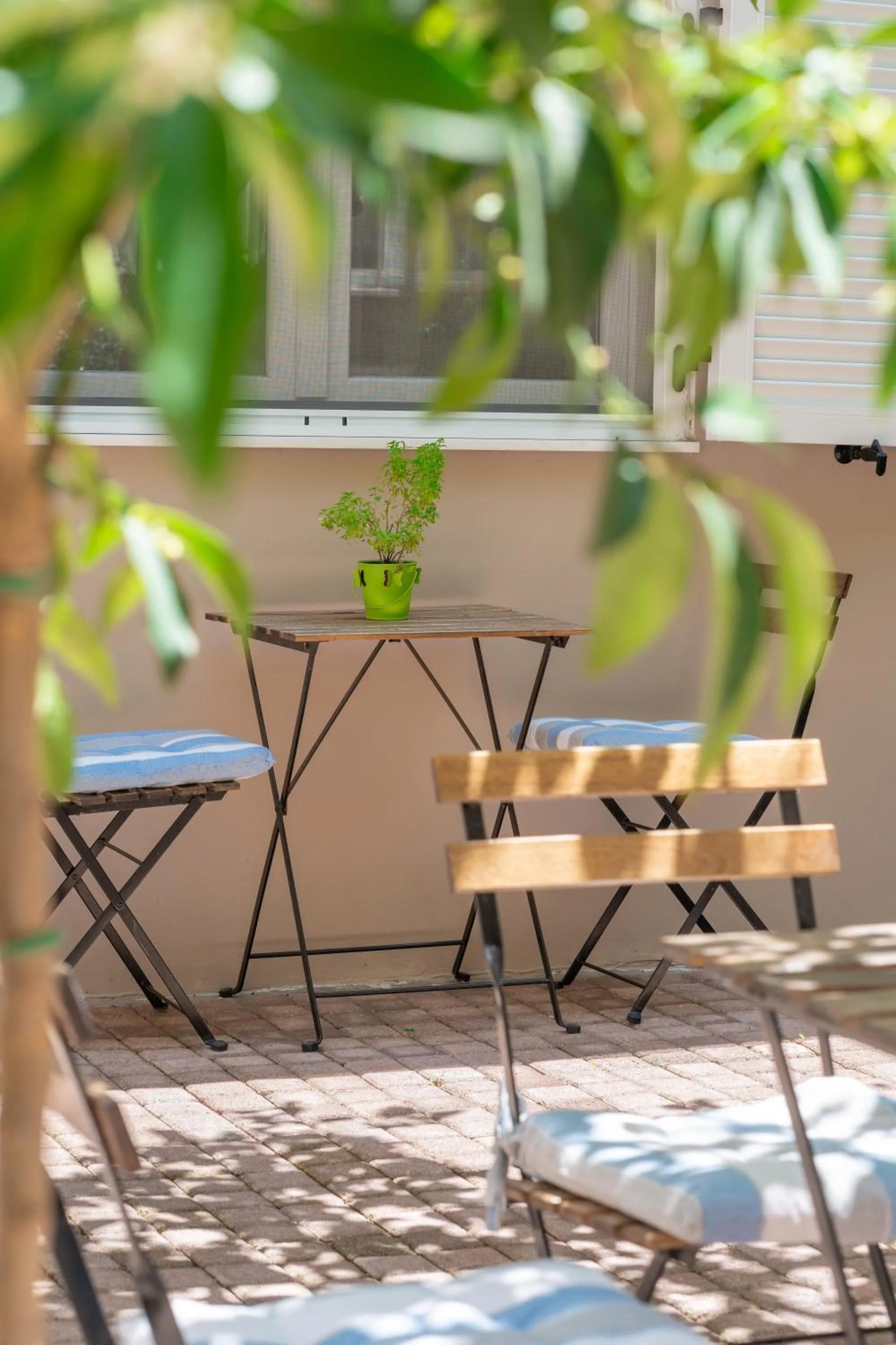 Patio in The Koukaki Residence