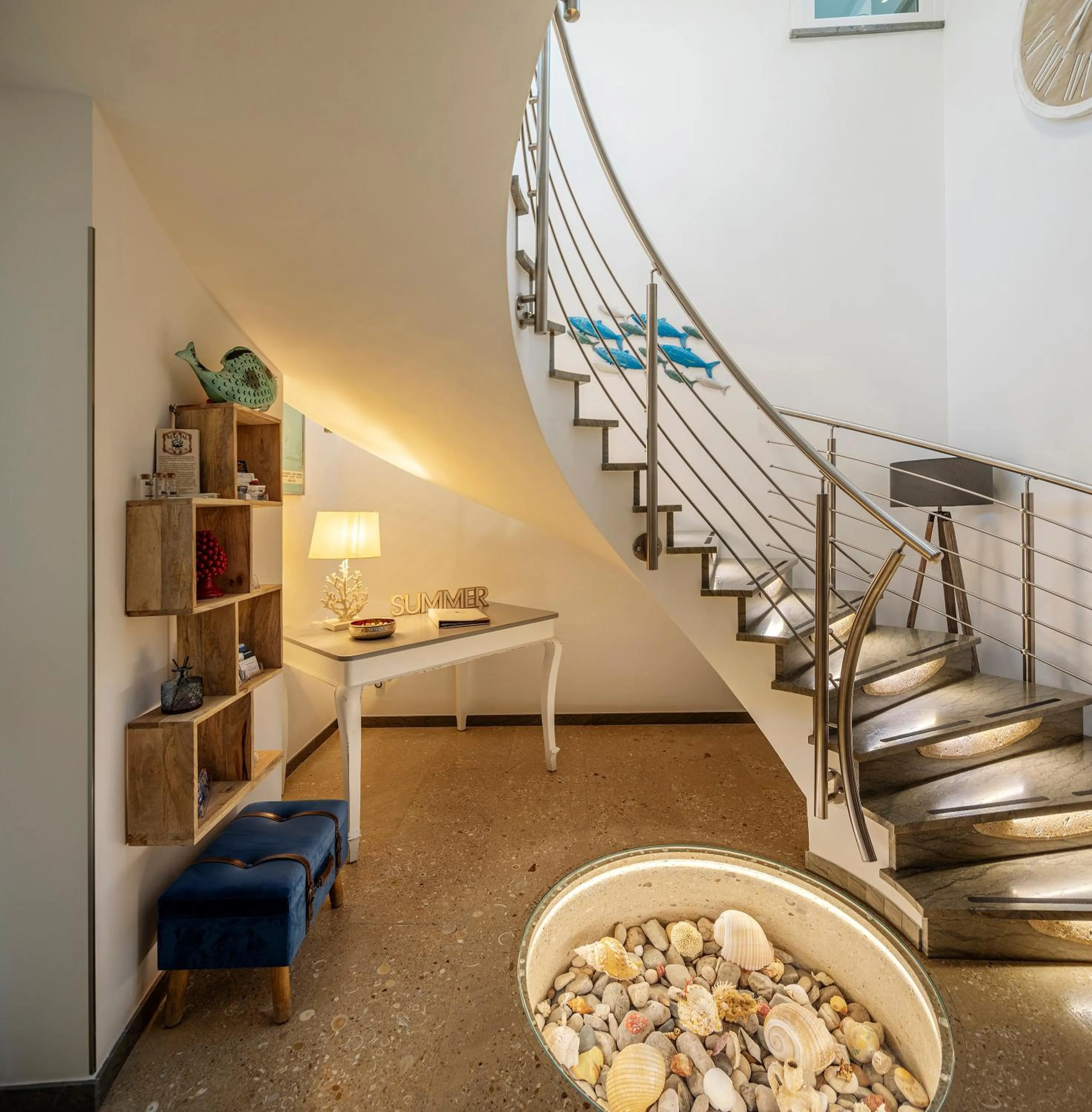 Decorative detail in Hotel Soffio D'Estate