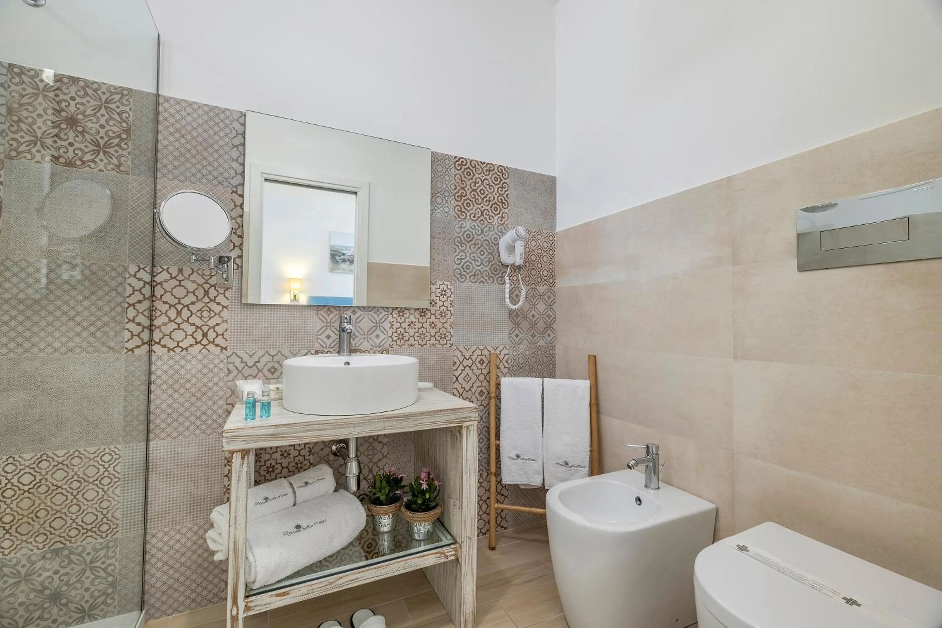 Bathroom in Hotel Soffio D'Estate