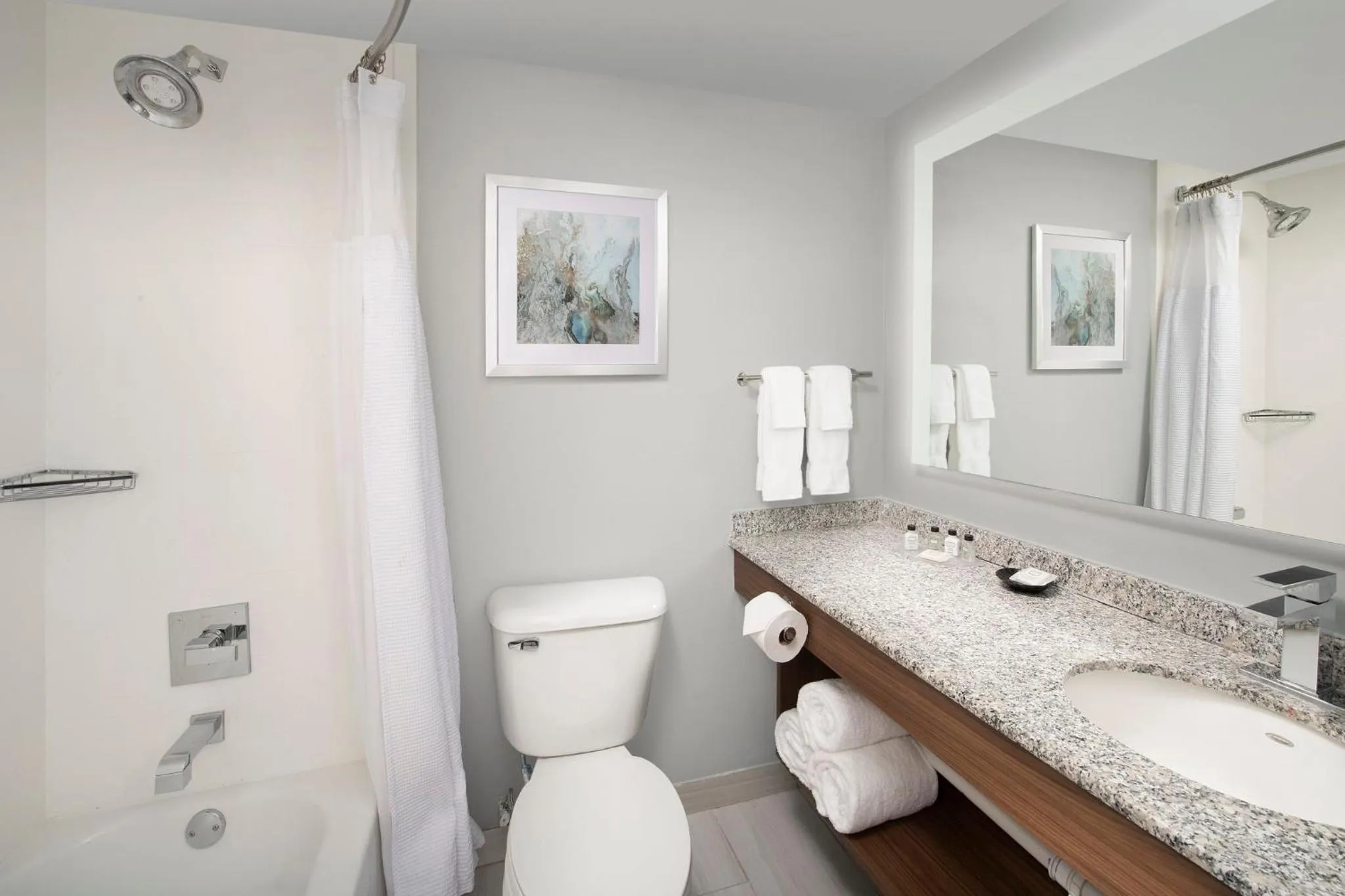 Bathroom in Crowne Plaza San Antonio Airport by IHG