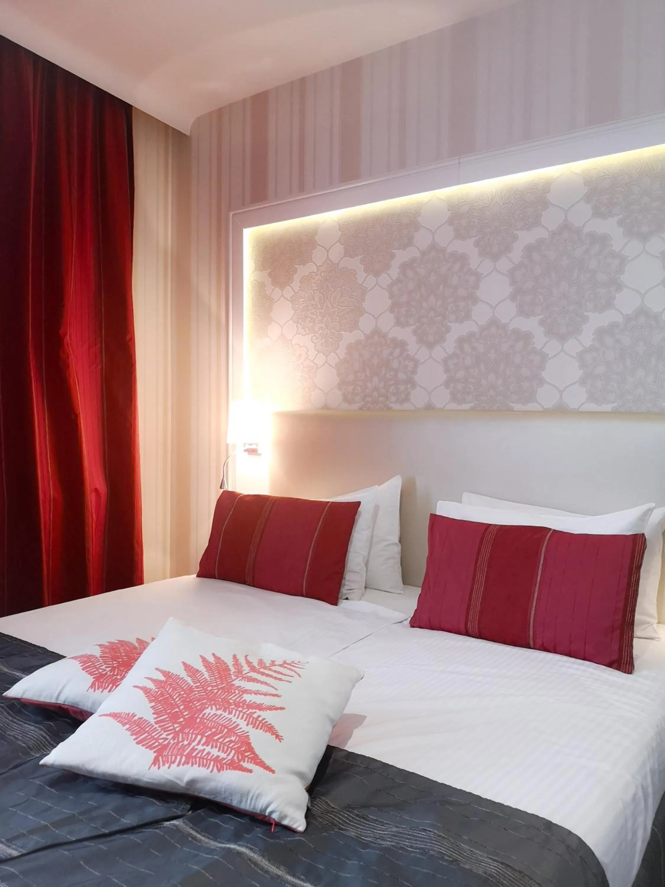 Bed in Softly Residence