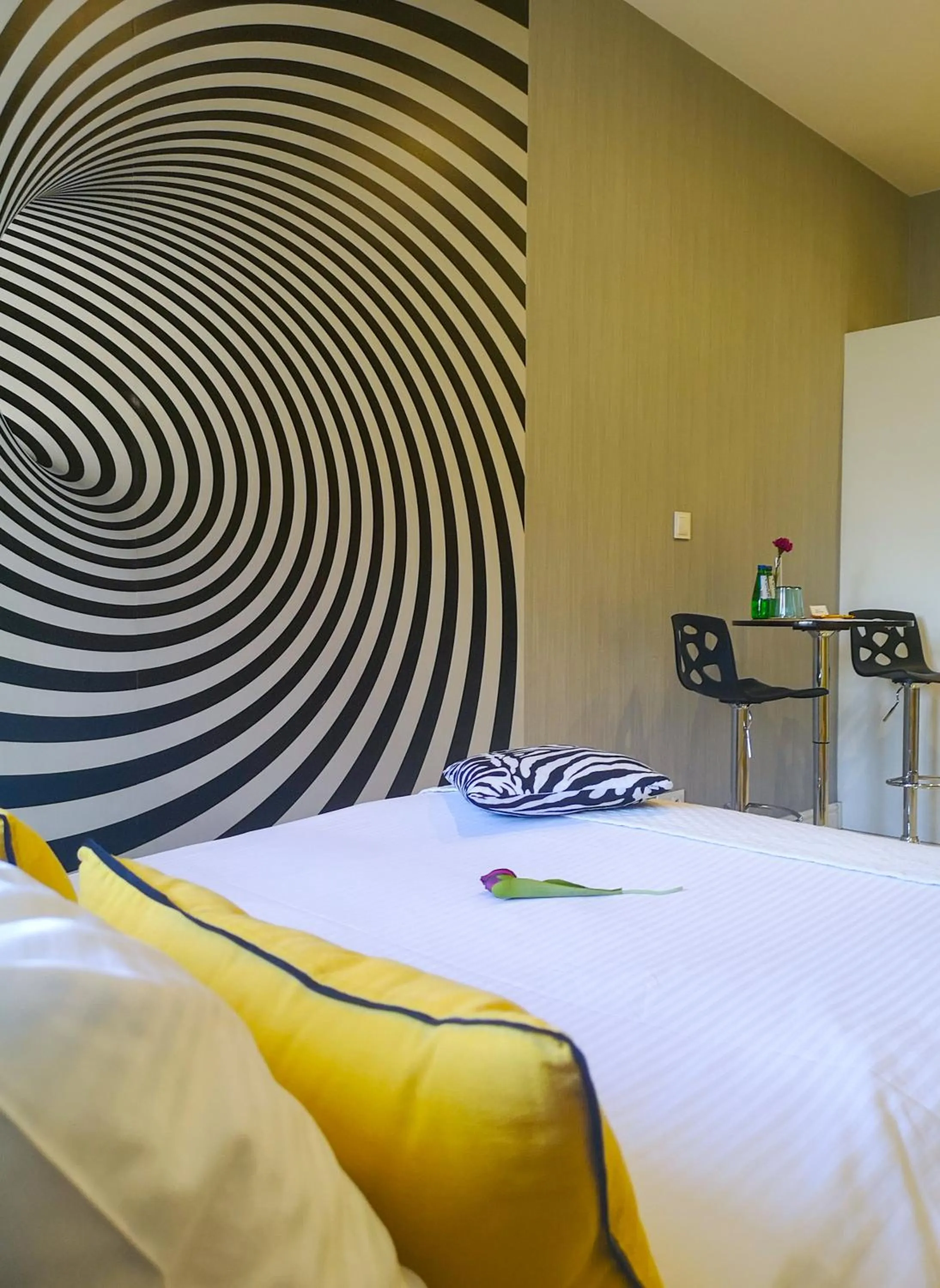 Bed in Softly Residence